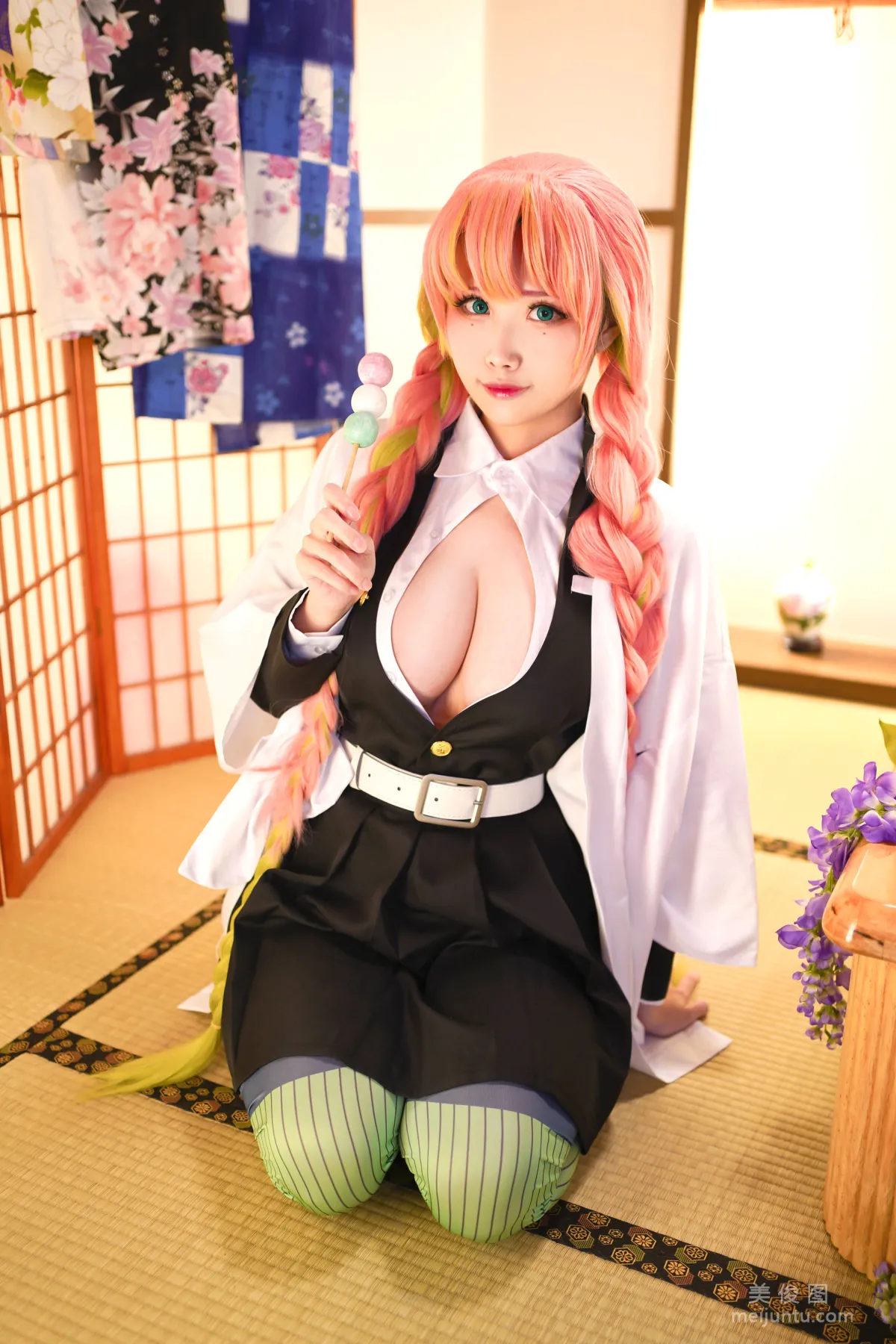 [Cosplay] Xuan KaYa - Demon Slayer Kanroji Photo Set photo 8