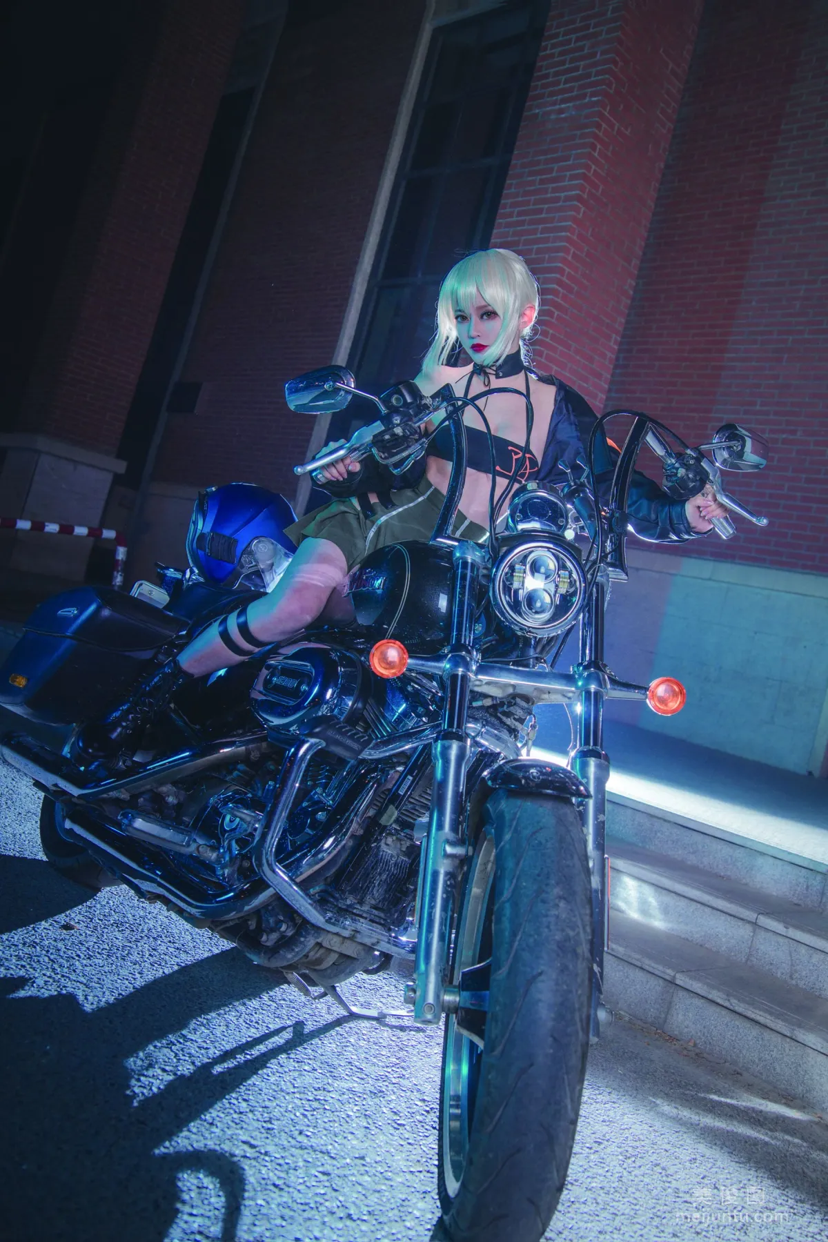 [Cosplay] Tieban Shaogui Wu w - Zhongshan Pier Black Jeanne and Black Saber Duo photo 12