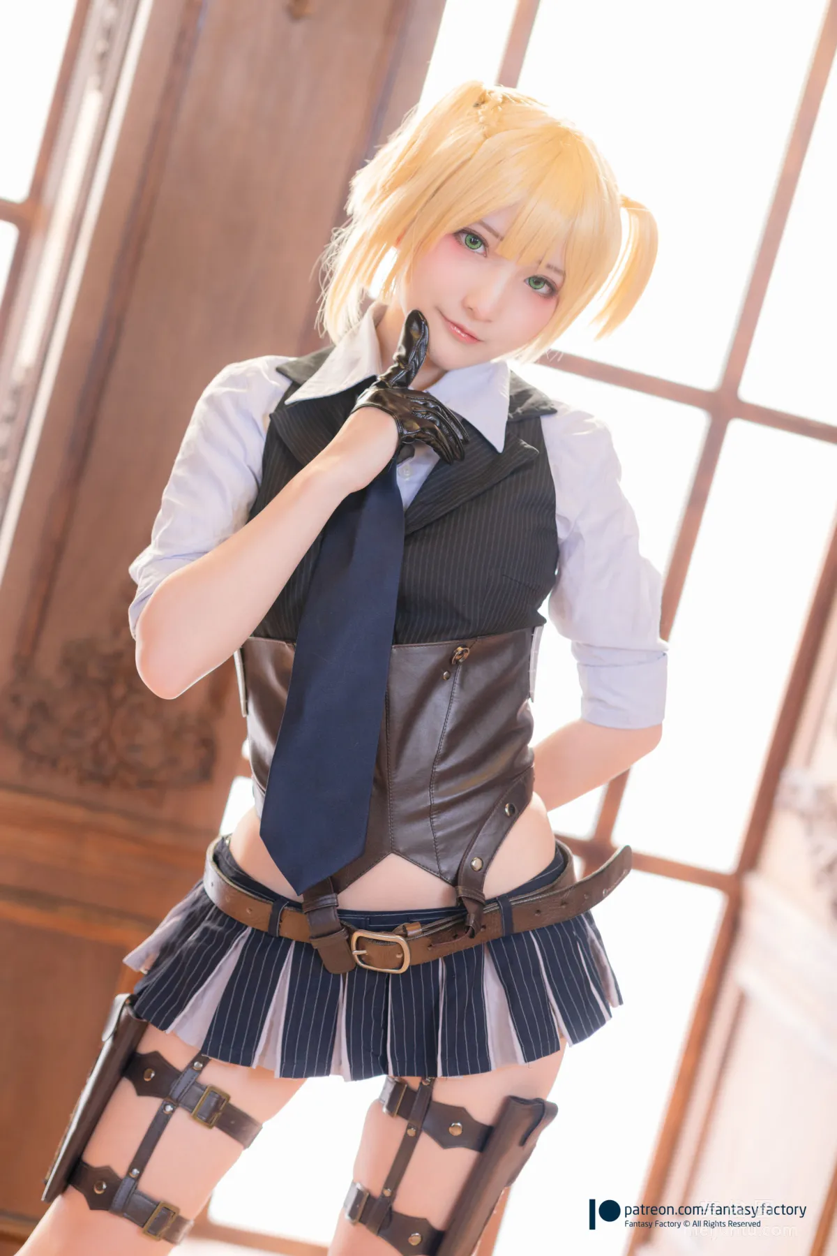 [Cosplay] Xiao Ding, Fantasy Factory, Nurse and School Swimsuit photo 41