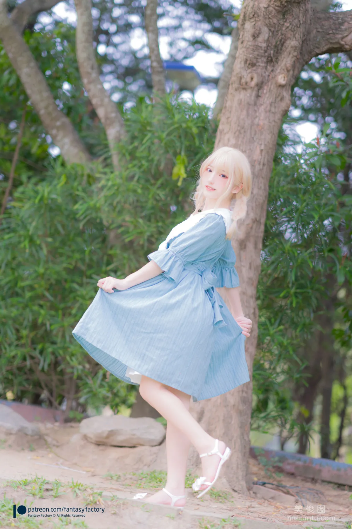 [Cosplay] Xiao Ding, Fantasy Factory - Maid, JK, School Swimsuit photo 86