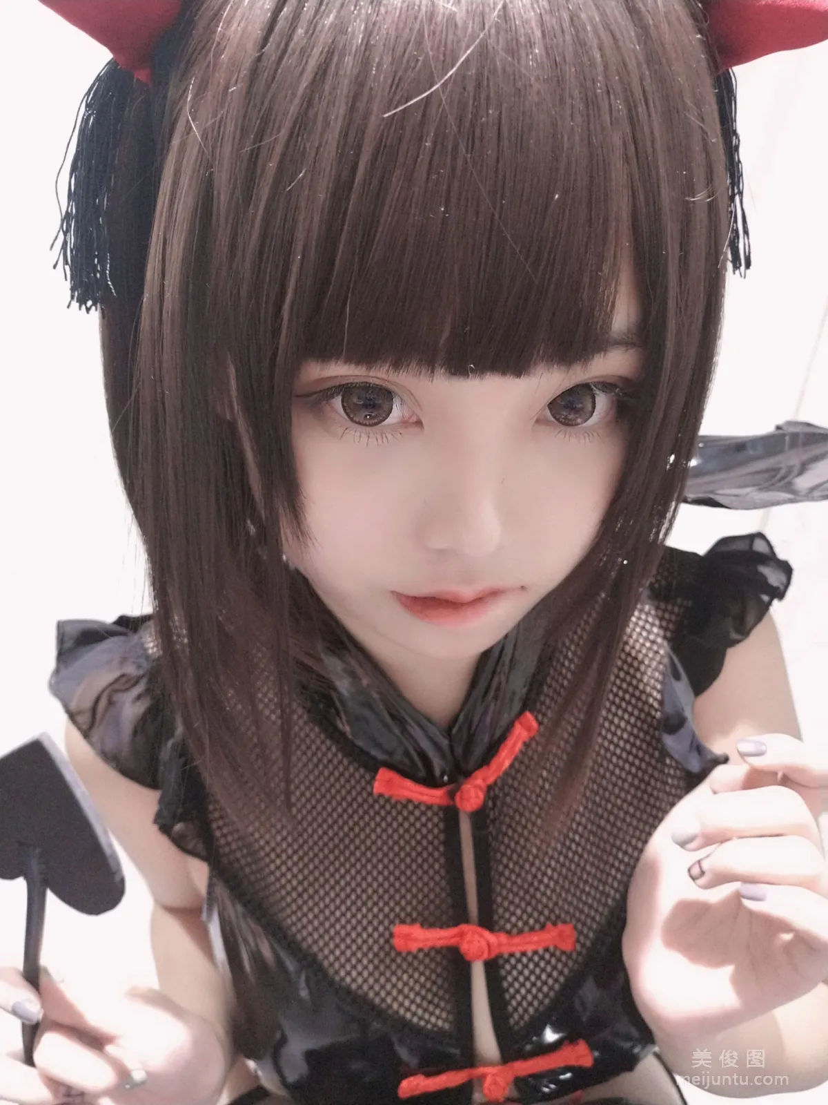 [Cosplay] Cute Girl Mizhi Maoqiu, Little Devil Selfie Photo Set photo 6