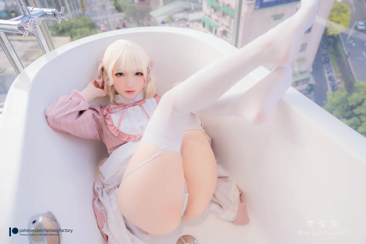 [Cosplay] Xiao Ding, Fantasy Factory - Lace, Maid, Trench Coat photo 58