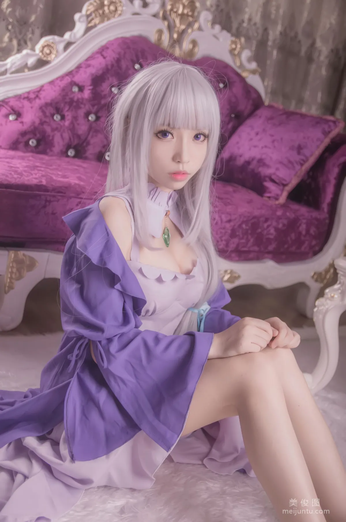 [Cosplay] Baiyi Zijiao Zhu - Re:Zero - Starting Life in Another World Emilia photo 8
