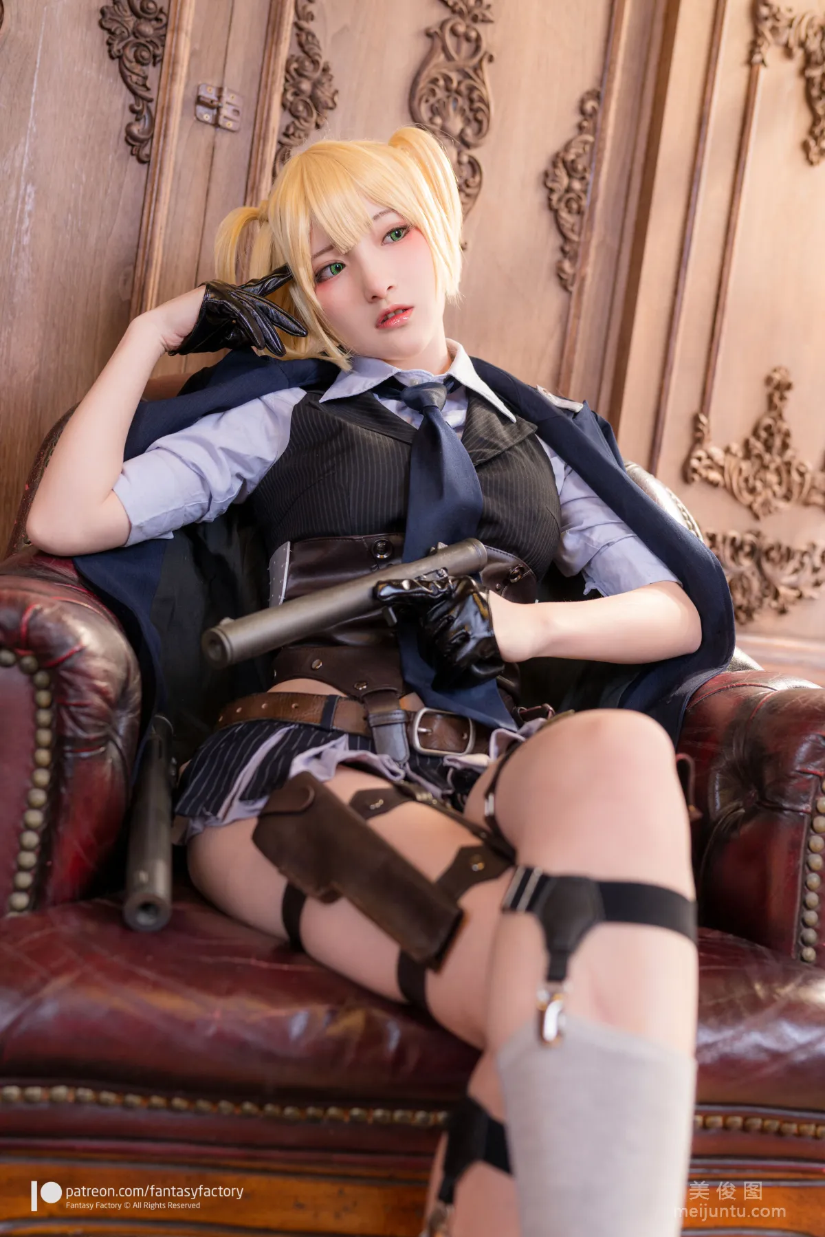[Cosplay] Xiao Ding, Fantasy Factory, Nurse and School Swimsuit photo 30