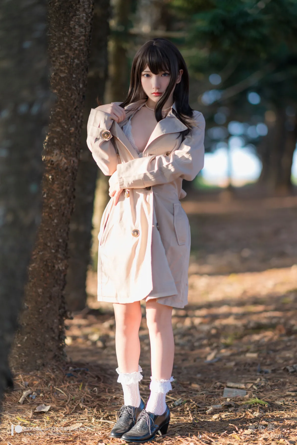 [Cosplay] Xiao Ding, Fantasy Factory - Lace, Maid, Trench Coat photo 74
