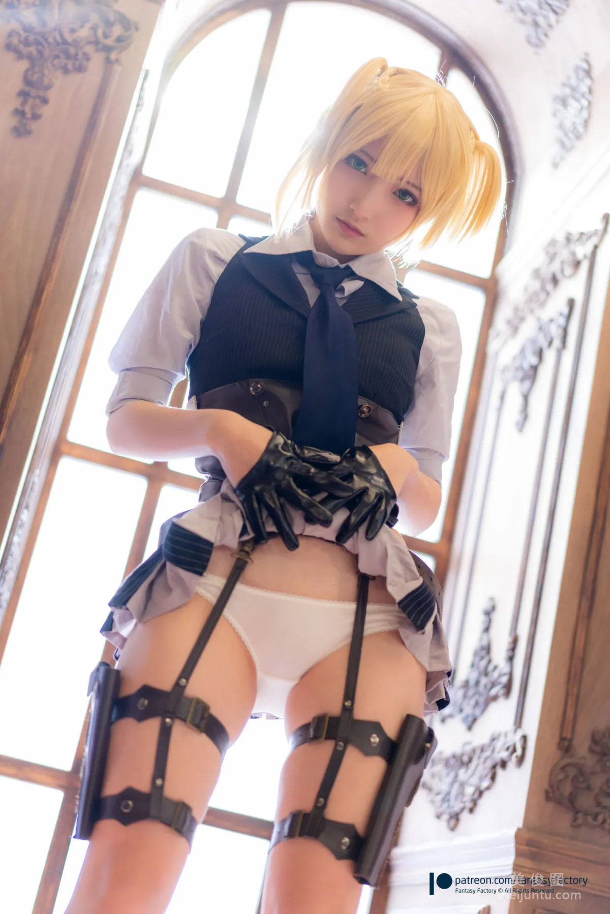 [Cosplay] Xiao Ding, Fantasy Factory, Nurse and School Swimsuit photo 52
