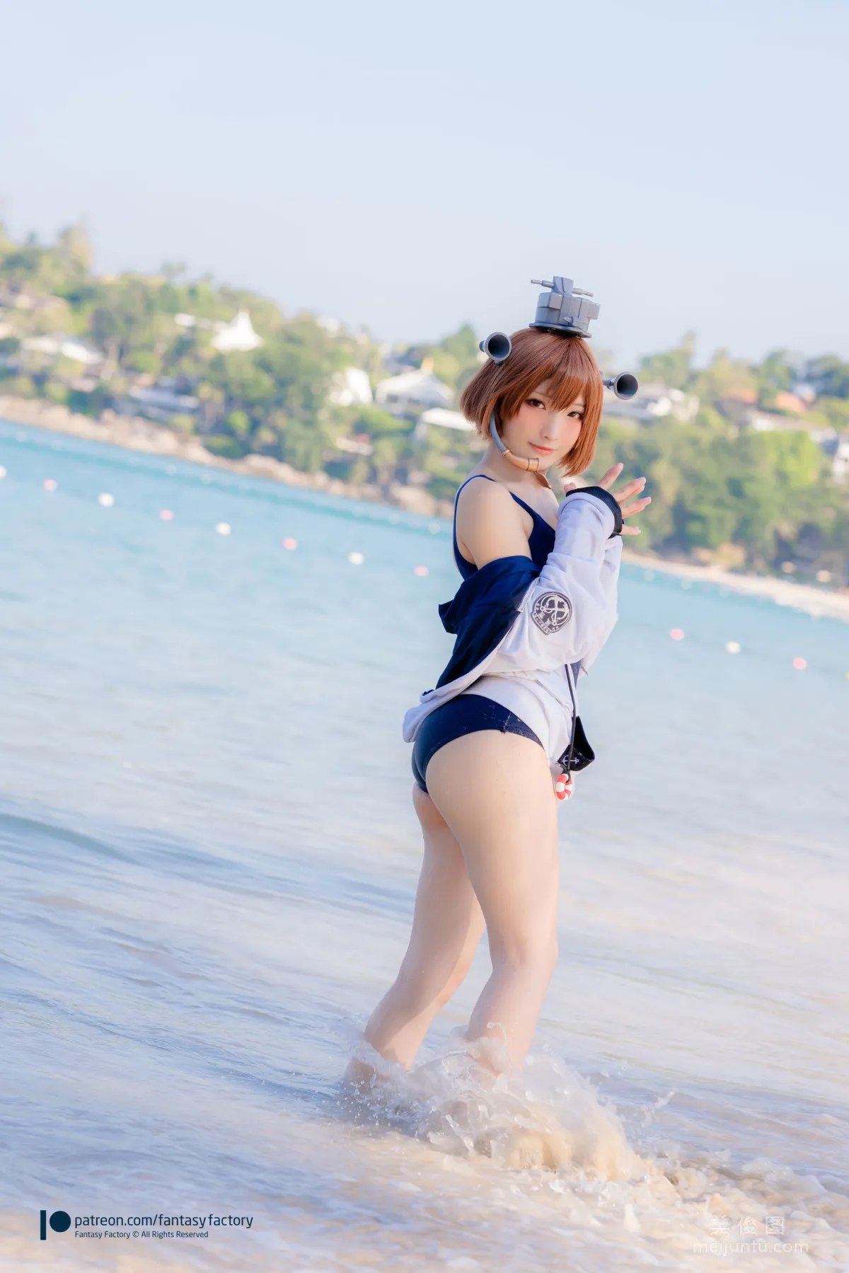 [Cosplay] Xiao Ding, Fantasy Factory - Maid, JK, School Swimsuit photo 23