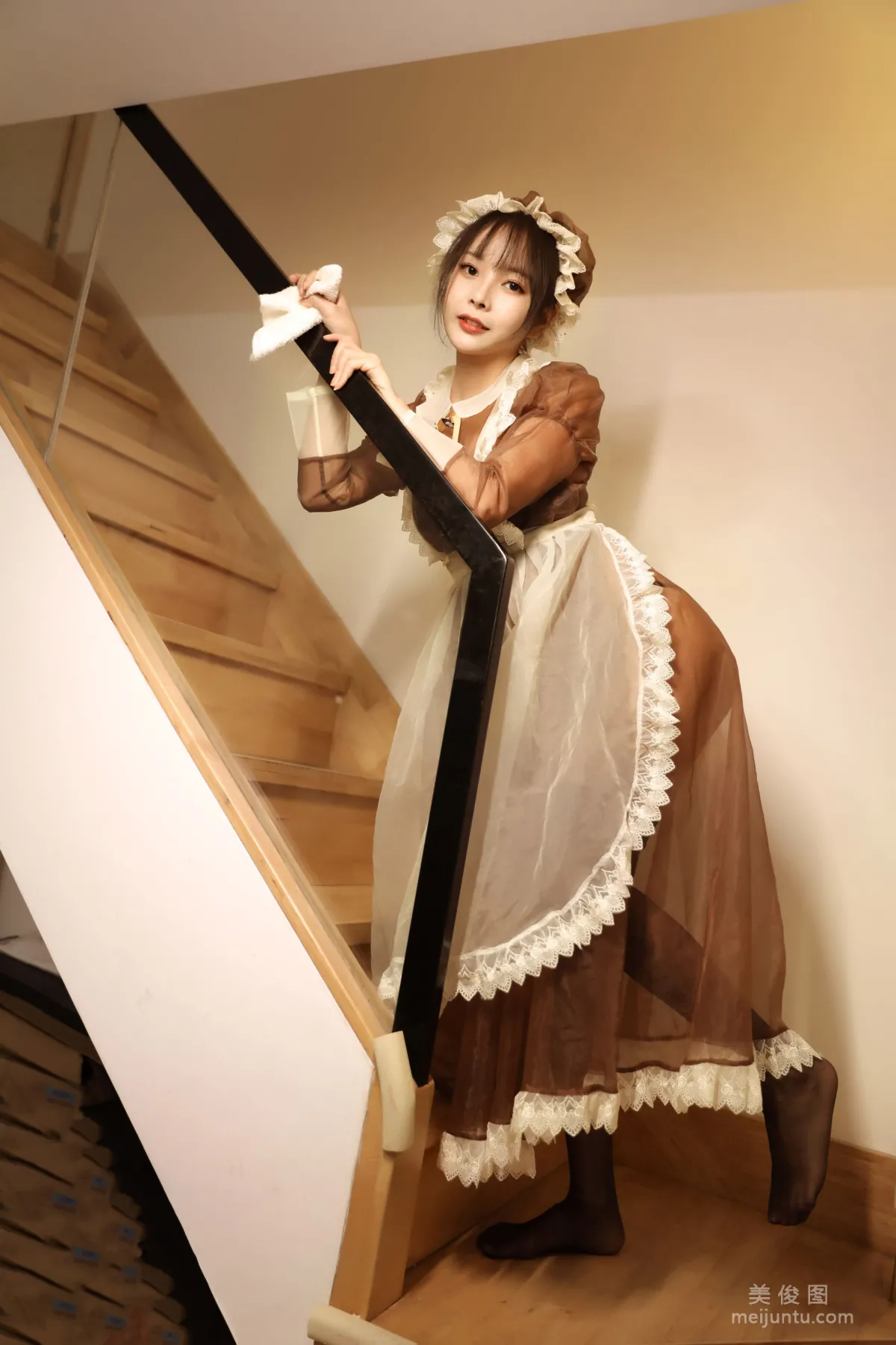 [Cosplay] Suyan Yana Yi - Cute Maid Outfit photo 7
