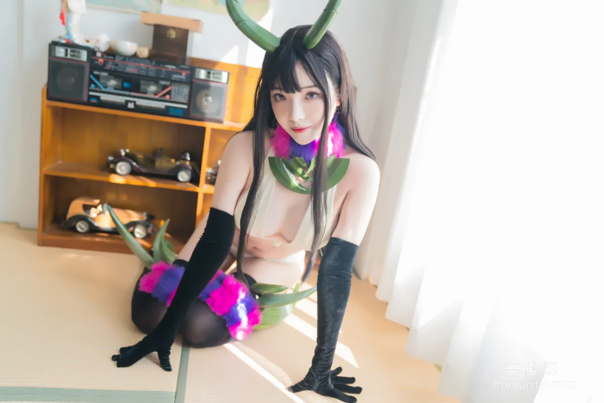 [Cosplay] Anime Blogger Wenmei Bujiang Daoli, Demon Sister Photo Set photo 5