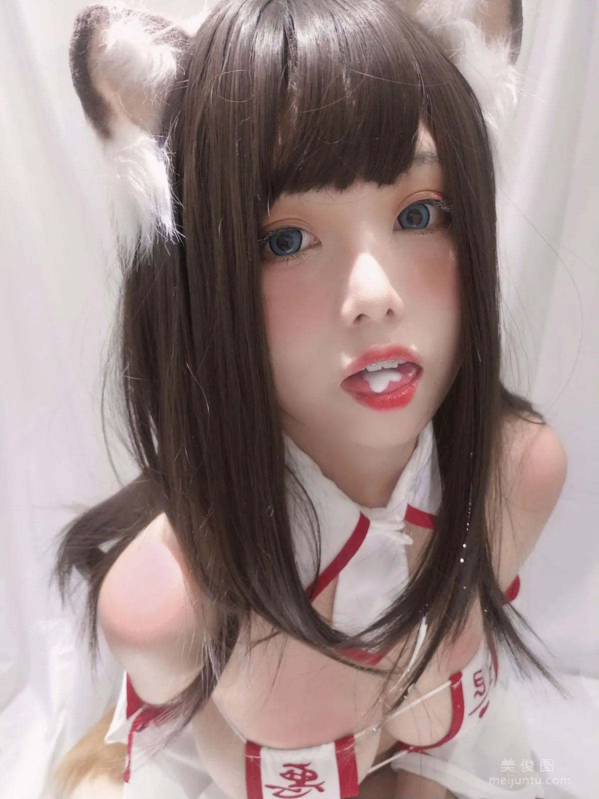 [Cosplay] 蜜汁猫裘 - 巫女小狐狸 写真集3