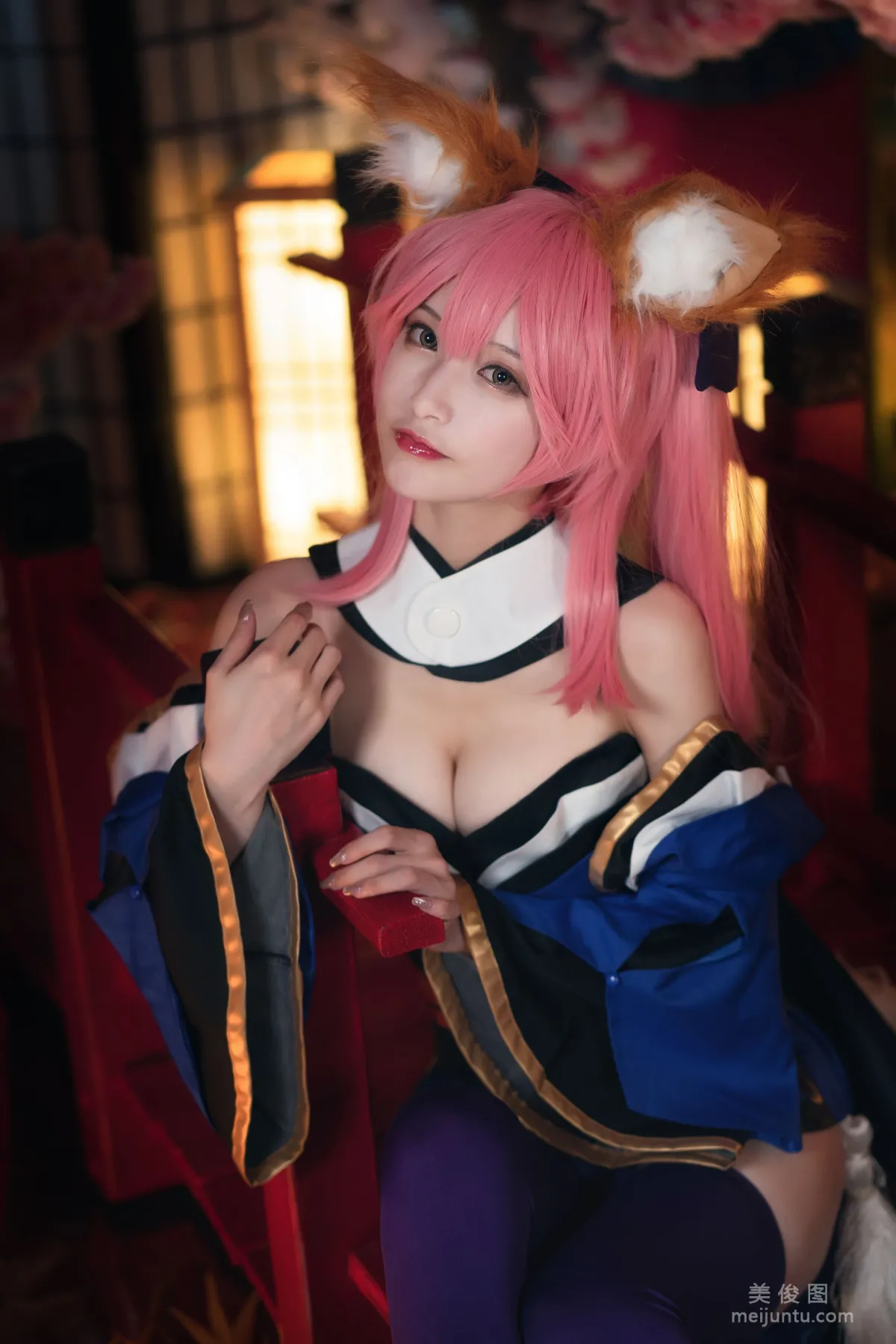 [Cosplay] Anime Blogger Tieban Shaogui Wu w - Tamamo no Mae Original Skin photo 15