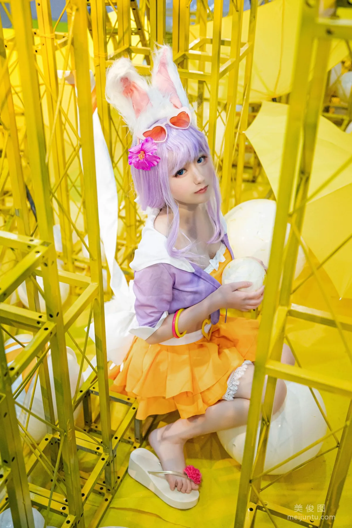 [Cosplay] 弦音sic - 王者荣耀 公孙离蜜橘之夏1