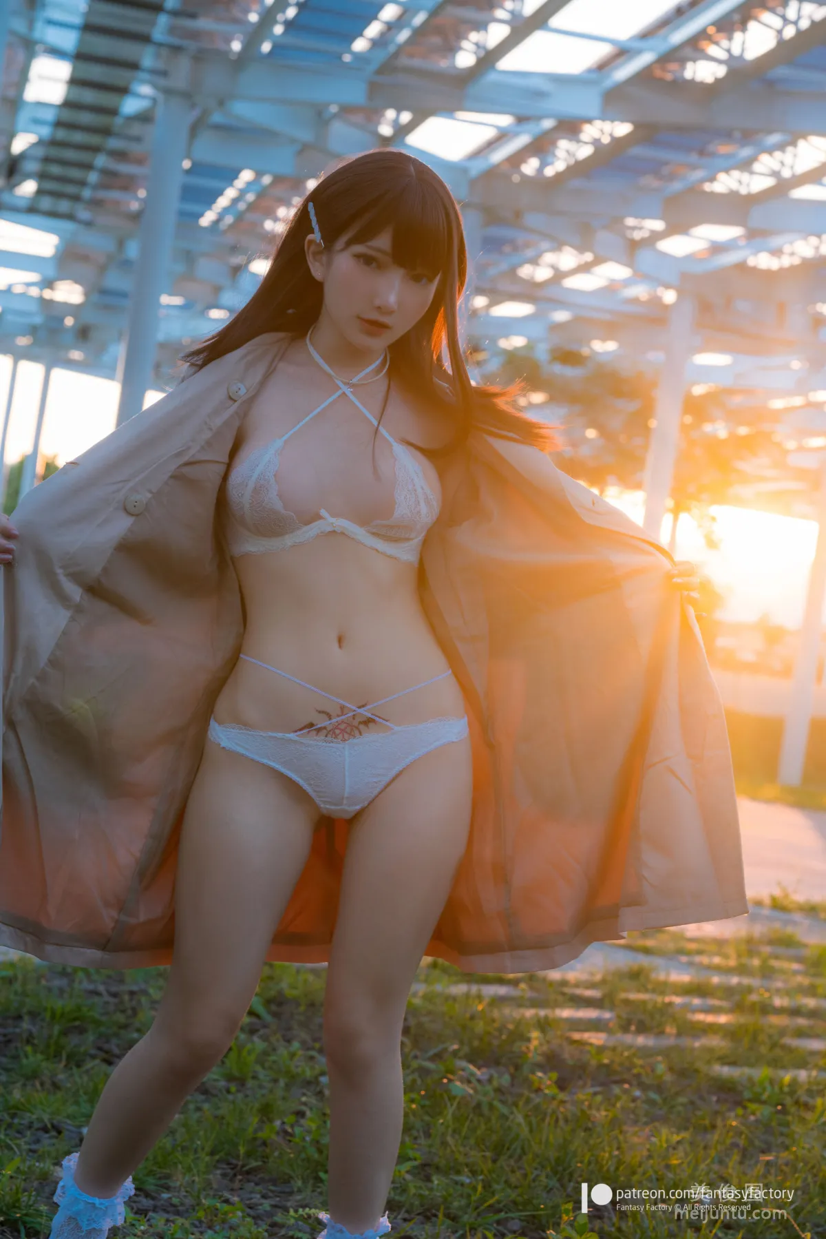 [Cosplay] Xiao Ding, Fantasy Factory - Lace, Maid, Trench Coat photo 88