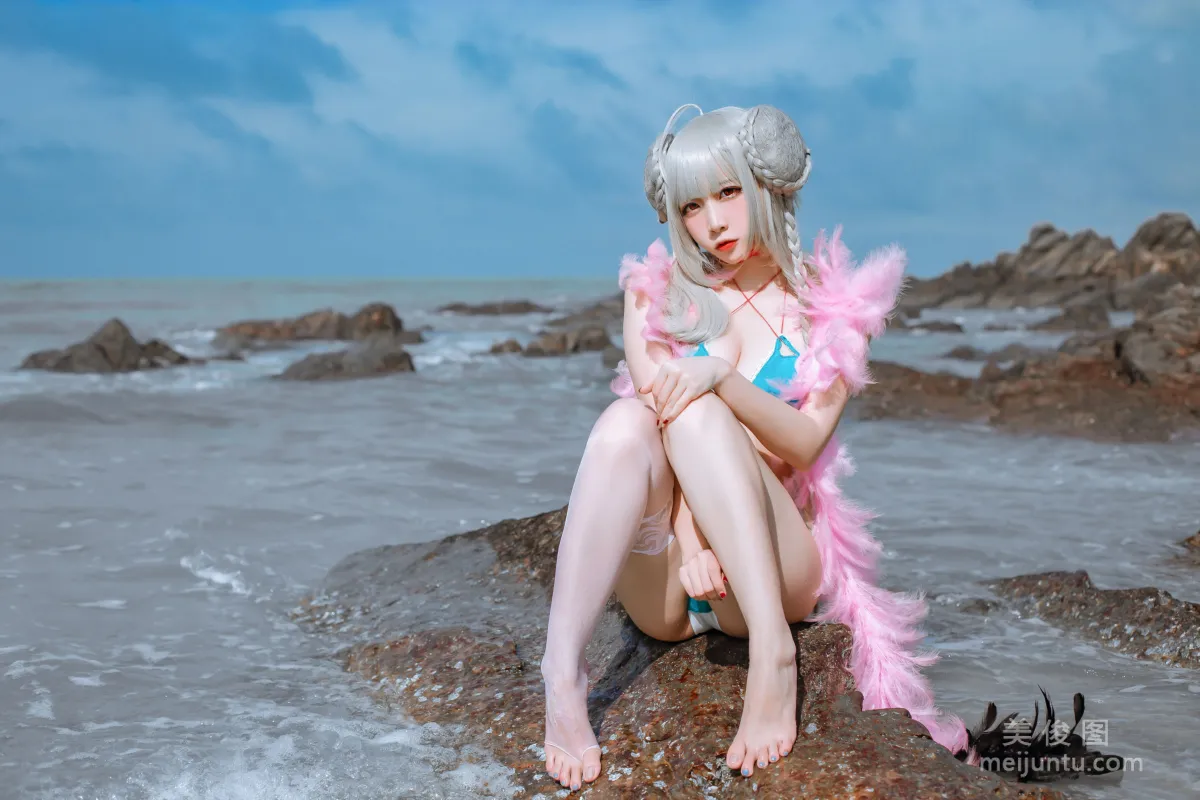 [Cosplay] 二佐Nisa - 碧蓝可畏泳装 写真集9
