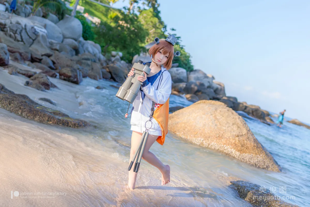 [Cosplay] 小丁 《Fantasy Factory》 - 女仆 JK 死庫水 4