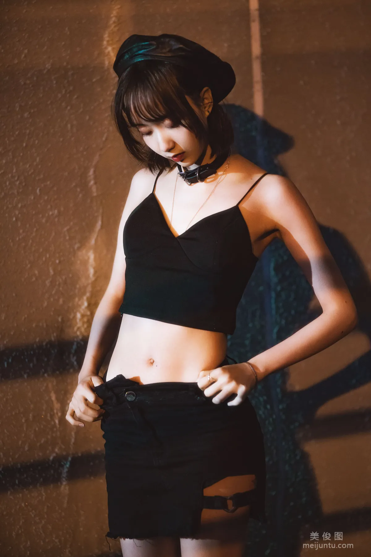 [Cosplay] Mu Mianmian OwO - Outdoor Short Skirt Photo Set photo 39