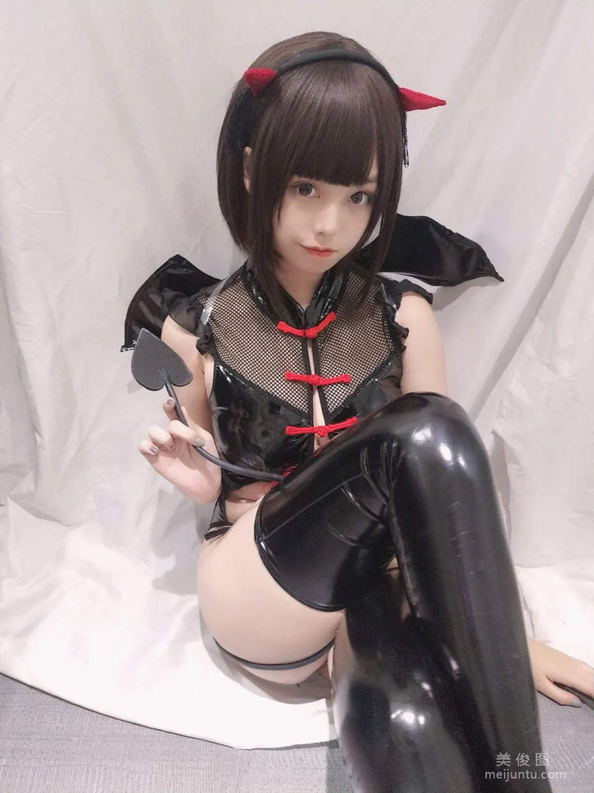 [Cosplay] Cute Girl Mizhi Maoqiu, Little Devil Selfie Photo Set photo 18