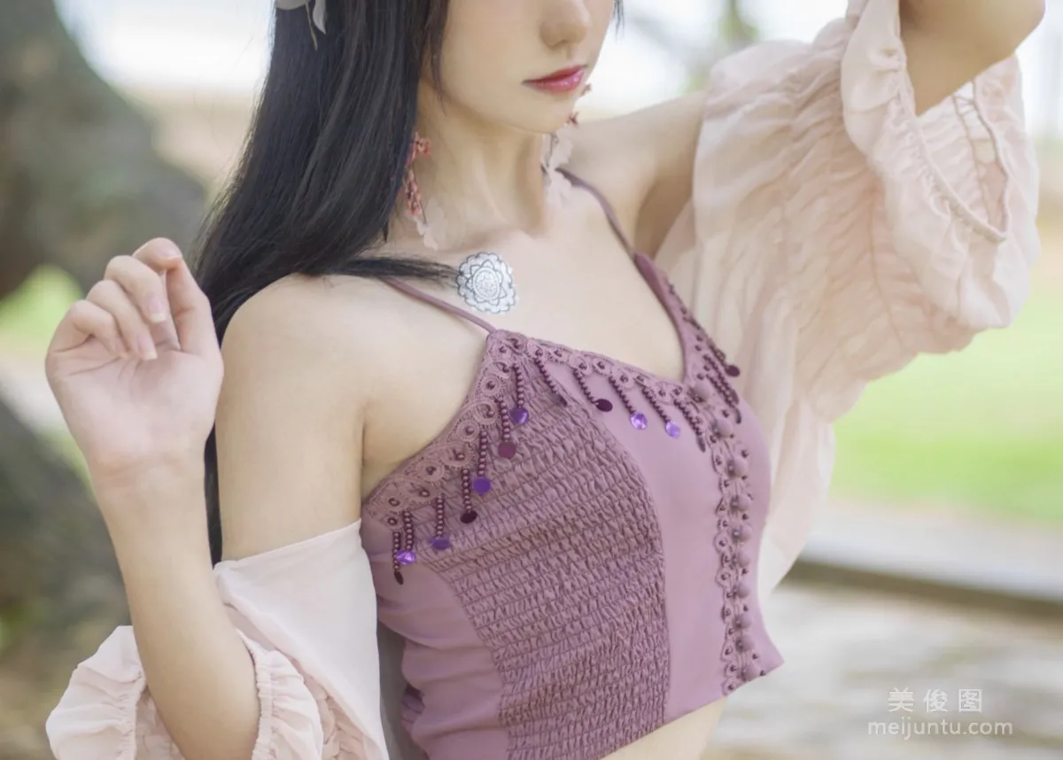 [Cosplay写真] 南桃Momoko - 紫日常1
