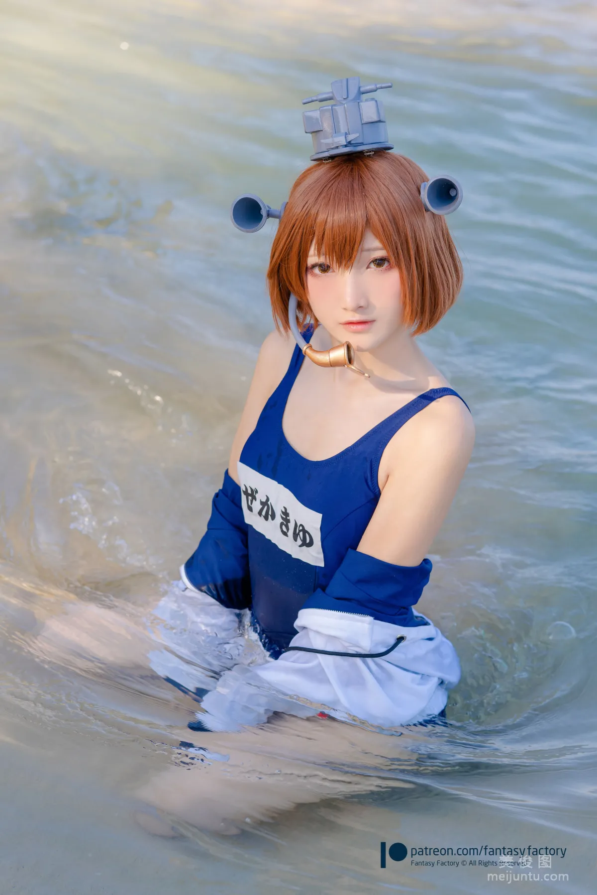 [Cosplay] Xiao Ding, Fantasy Factory - Maid, JK, School Swimsuit photo 19