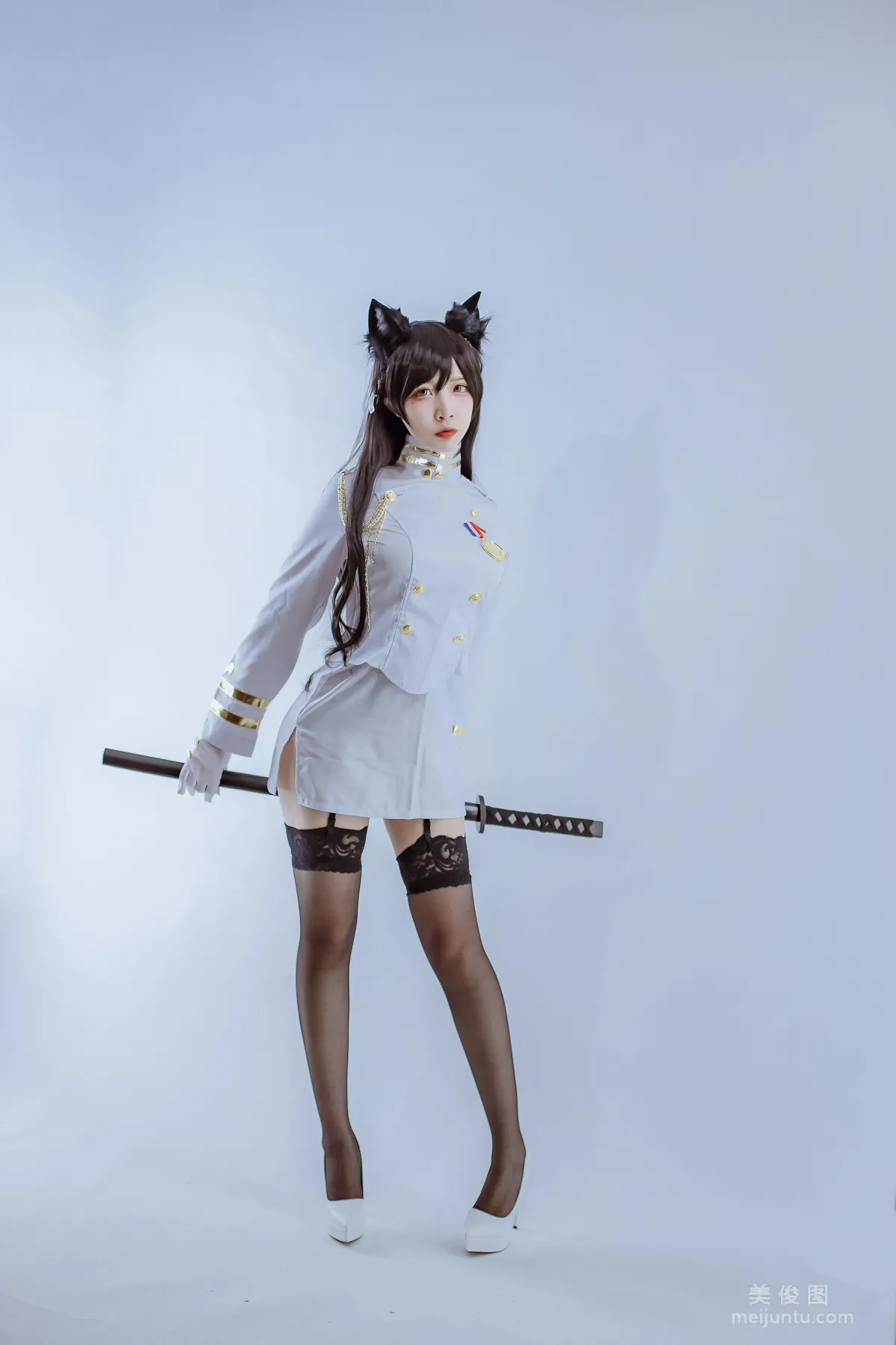 [Cosplay] 二佐Nisa - 犬之眷之碧蓝爱宕 军装3