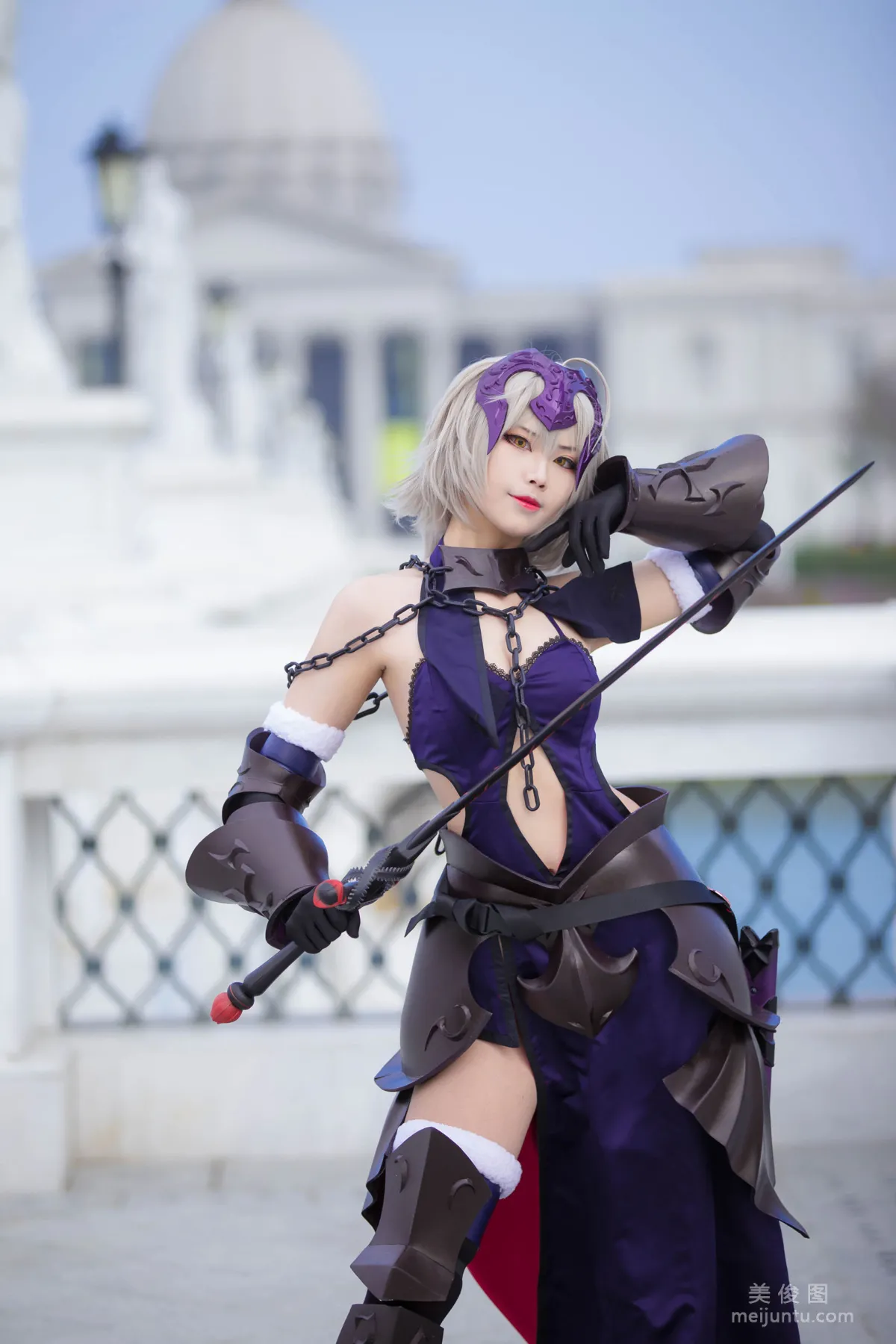 [Cosplay Photos] Coser Xuan-KaYa, Black Jeanne Black Ahoge photo 2