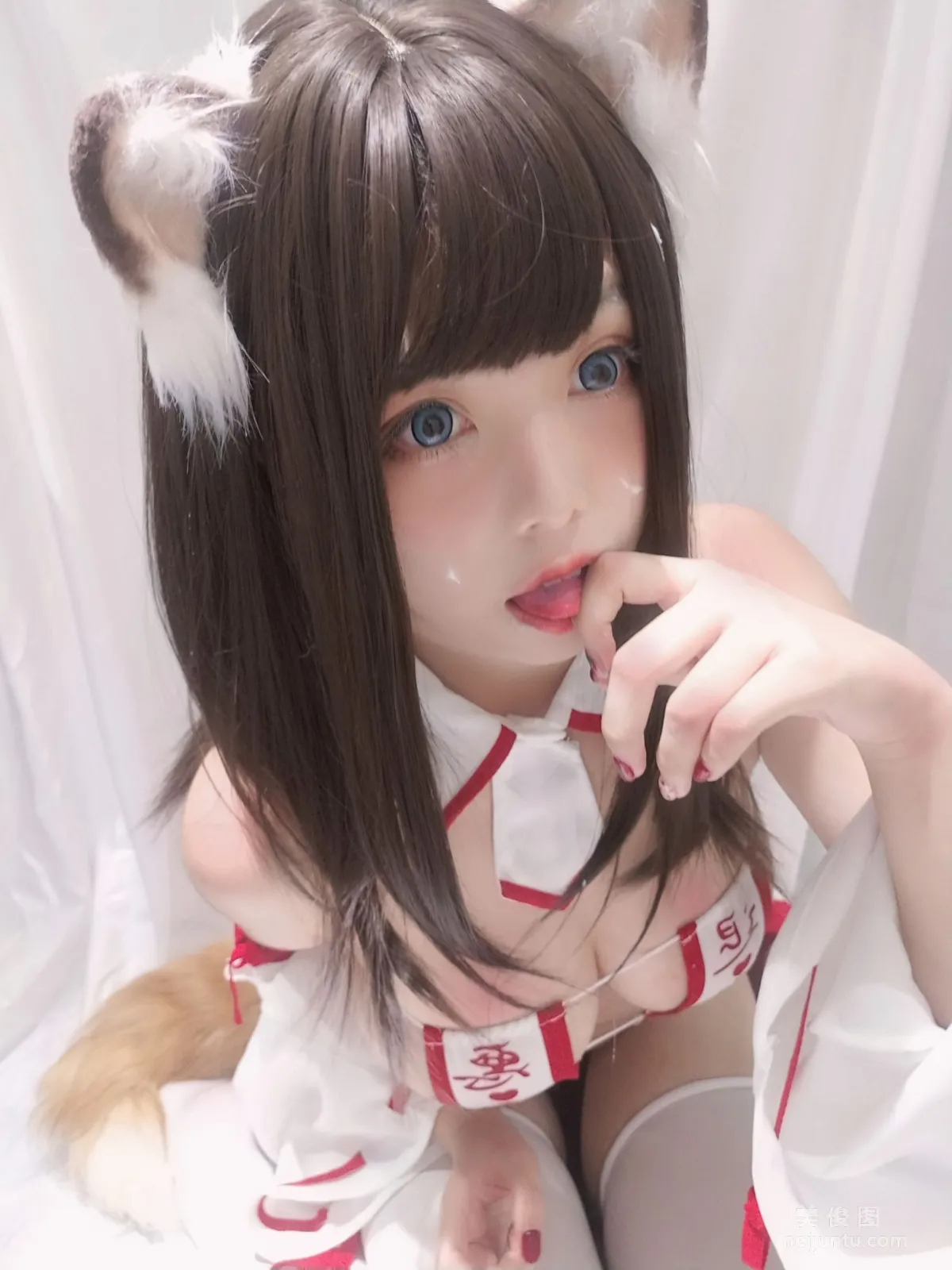 [Cosplay] 蜜汁猫裘 - 巫女小狐狸 写真集7