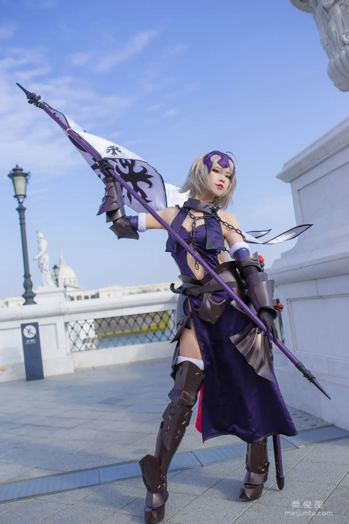 [Cosplay Photos] Coser Xuan-KaYa, Black Jeanne Black Ahoge photo 30