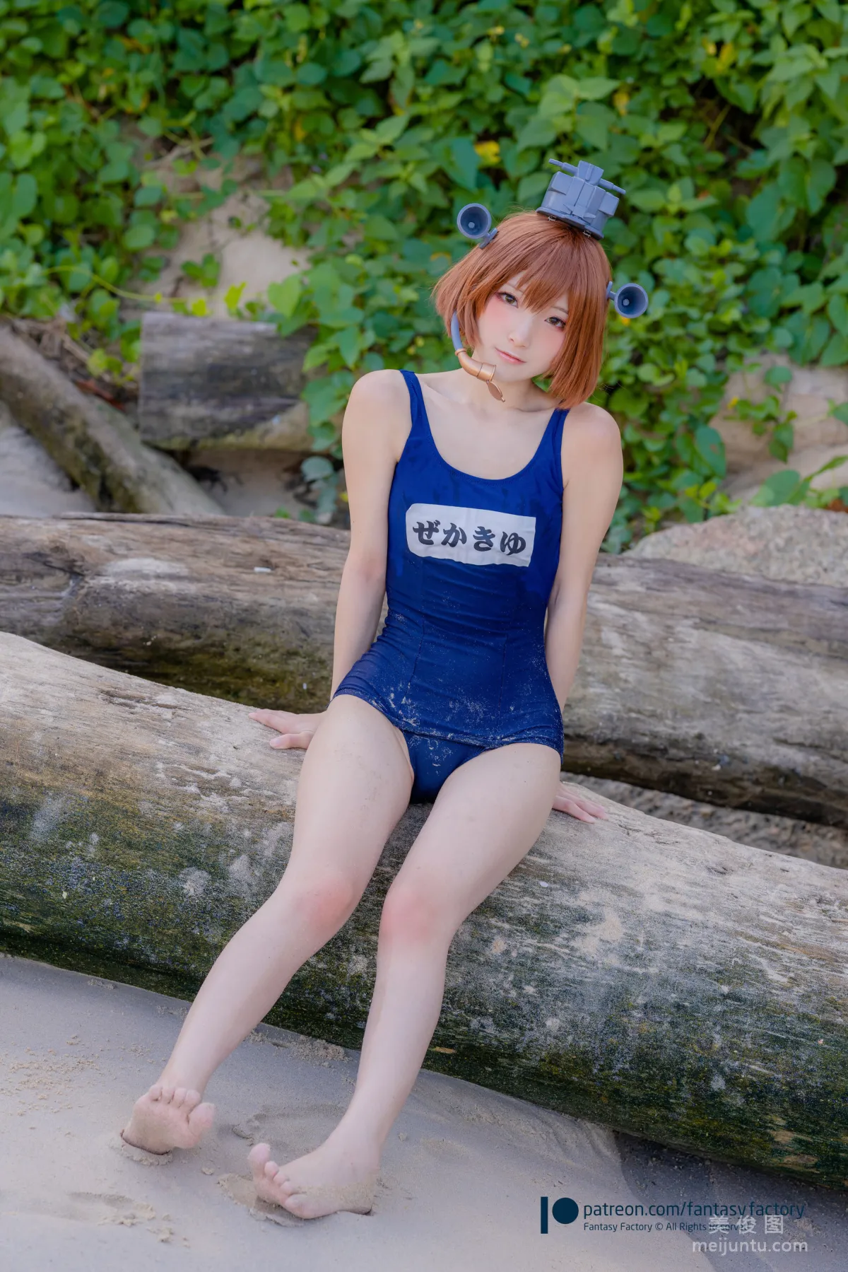 [Cosplay] Xiao Ding, Fantasy Factory - Maid, JK, School Swimsuit photo 24