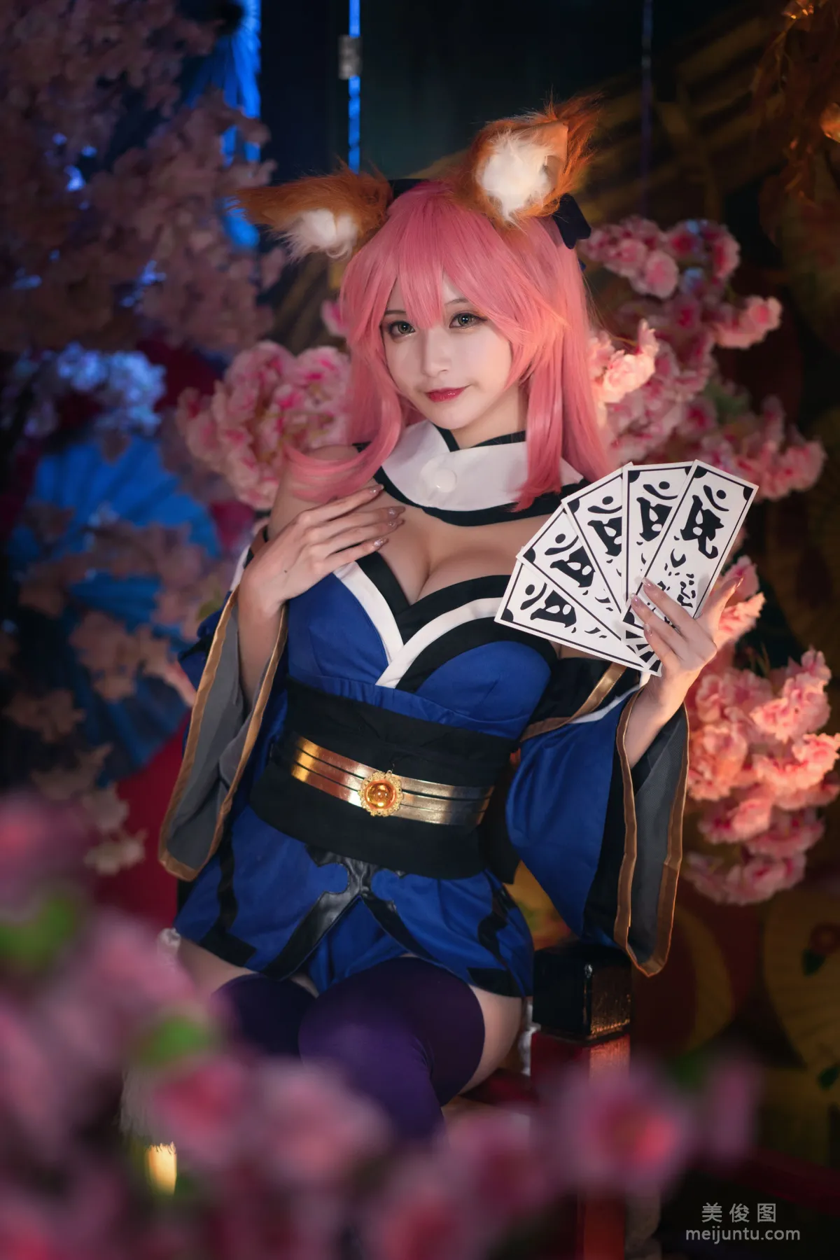 [Cosplay] Anime Blogger Tieban Shaogui Wu w - Tamamo no Mae Original Skin photo 14