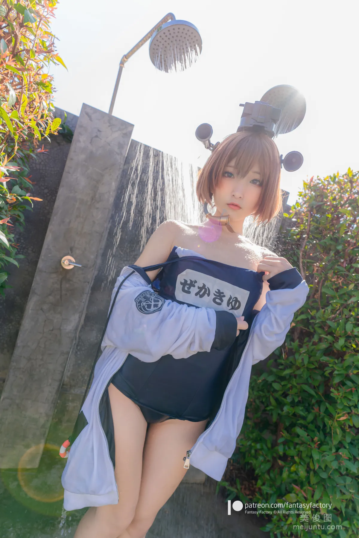 [Cosplay] Xiao Ding, Fantasy Factory - Maid, JK, School Swimsuit photo 45