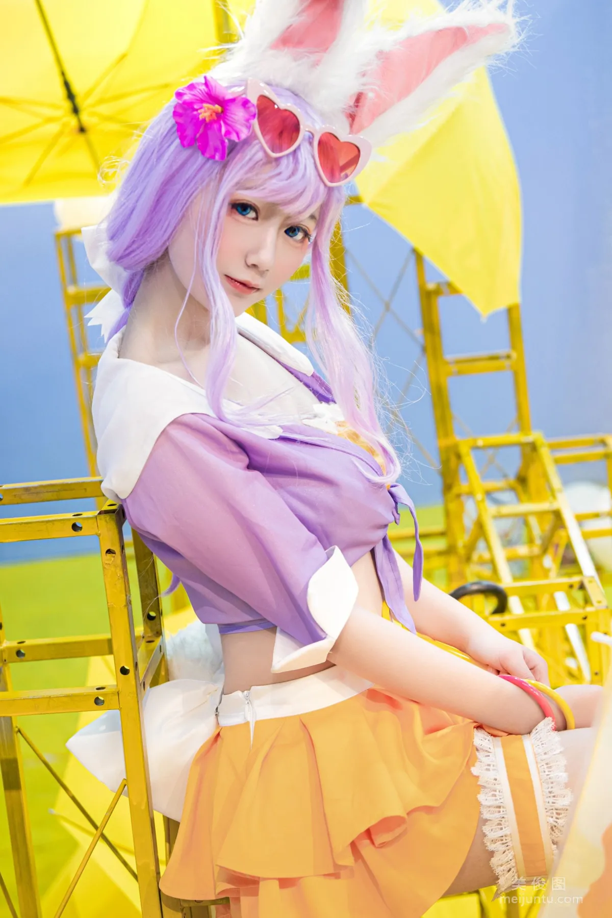 [Cosplay] Xianyin sic - Honor of Kings Gongsun Li Summer Mikan photo 7