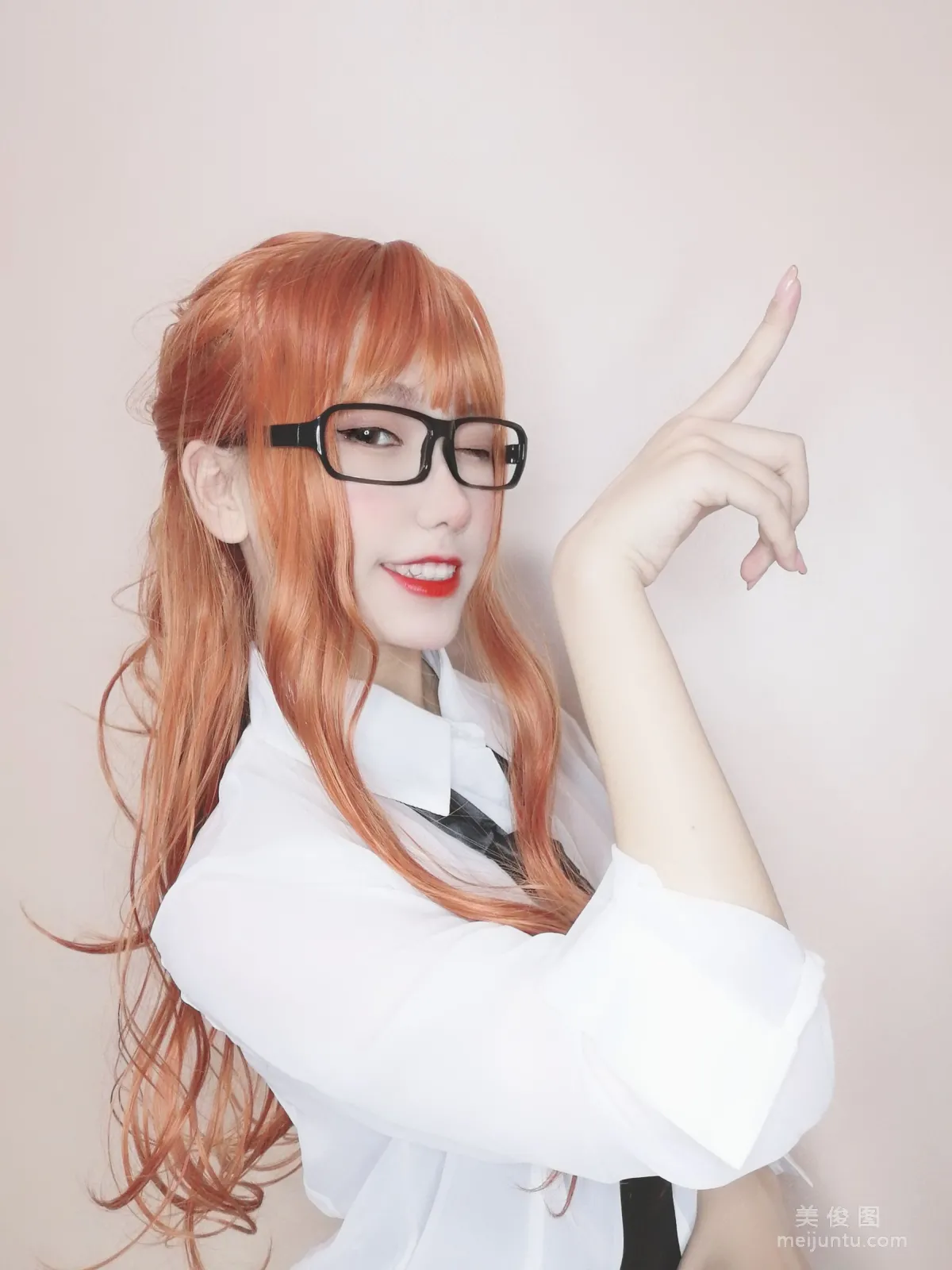 [Cosplay] Yuyuan Youzi SJ, Black Stockings Female Teacher Photo Set photo 3
