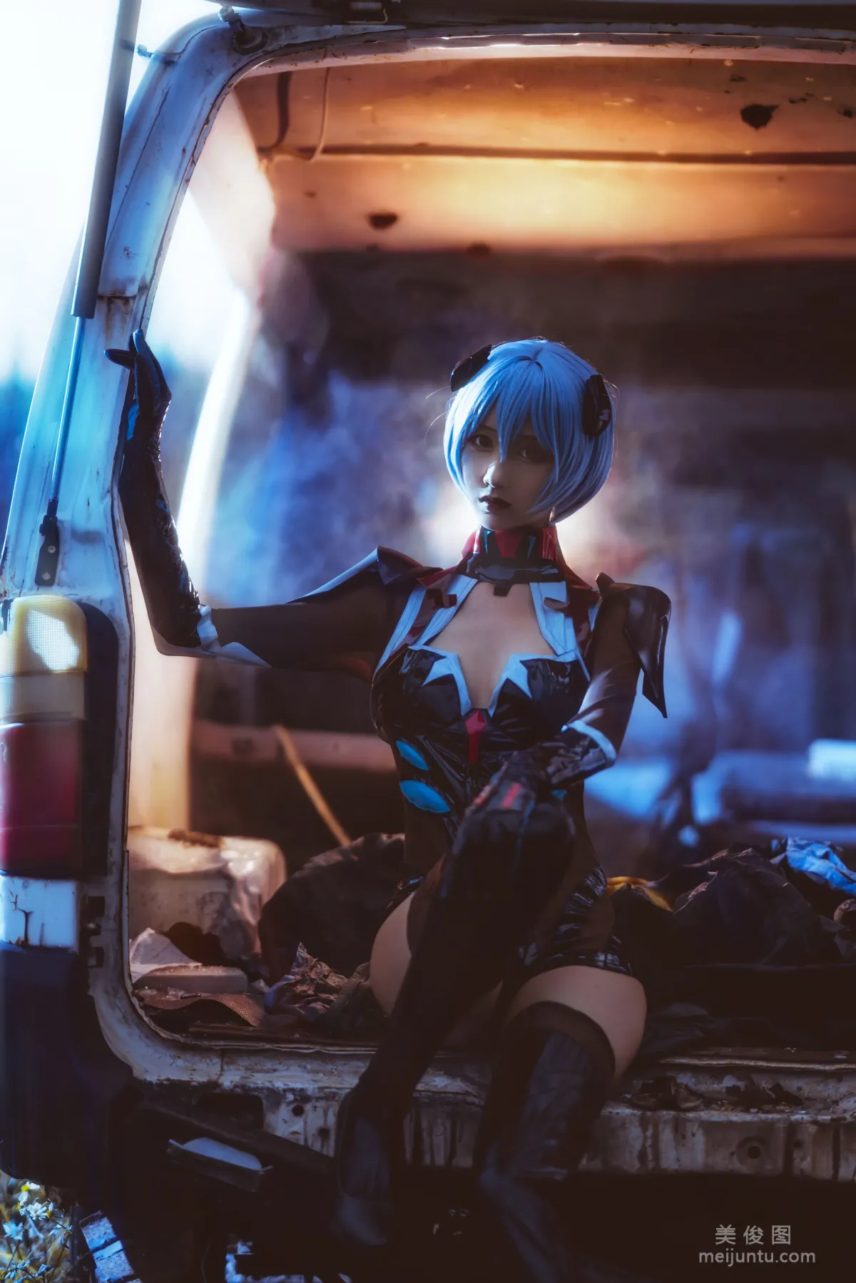 [Cosplay Photo Set] Mu Mianmian OwO - Rei Ayanami photo 14