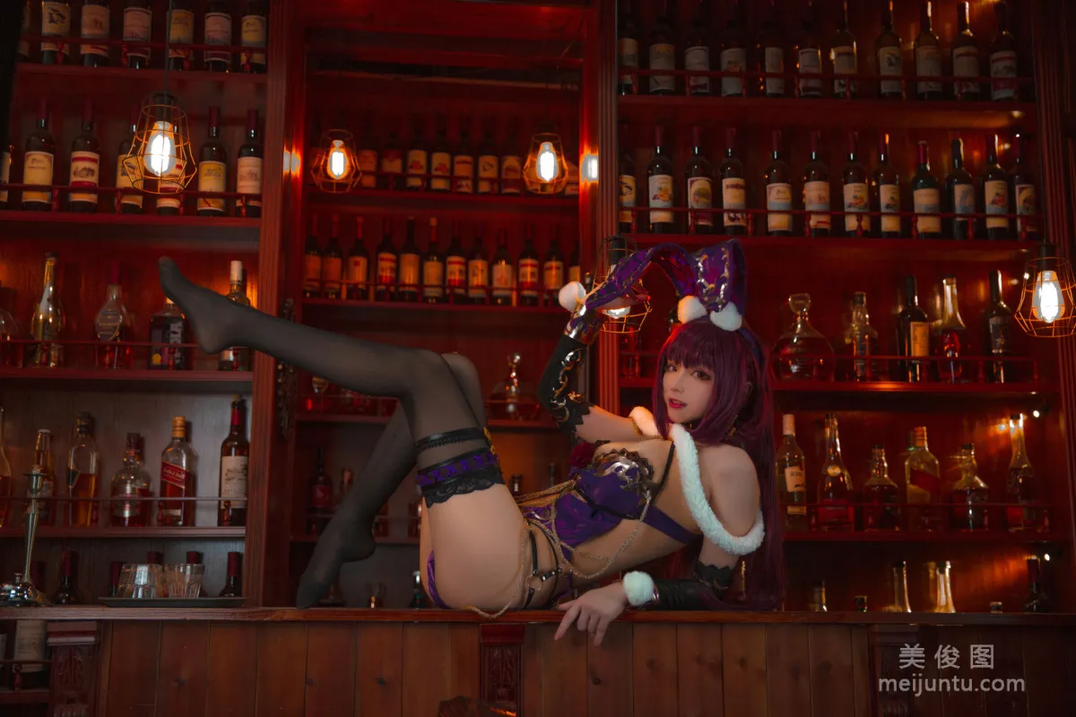 [Cosplay Photos] Qisikuai wii, Scathach Bunny Girl photo 25