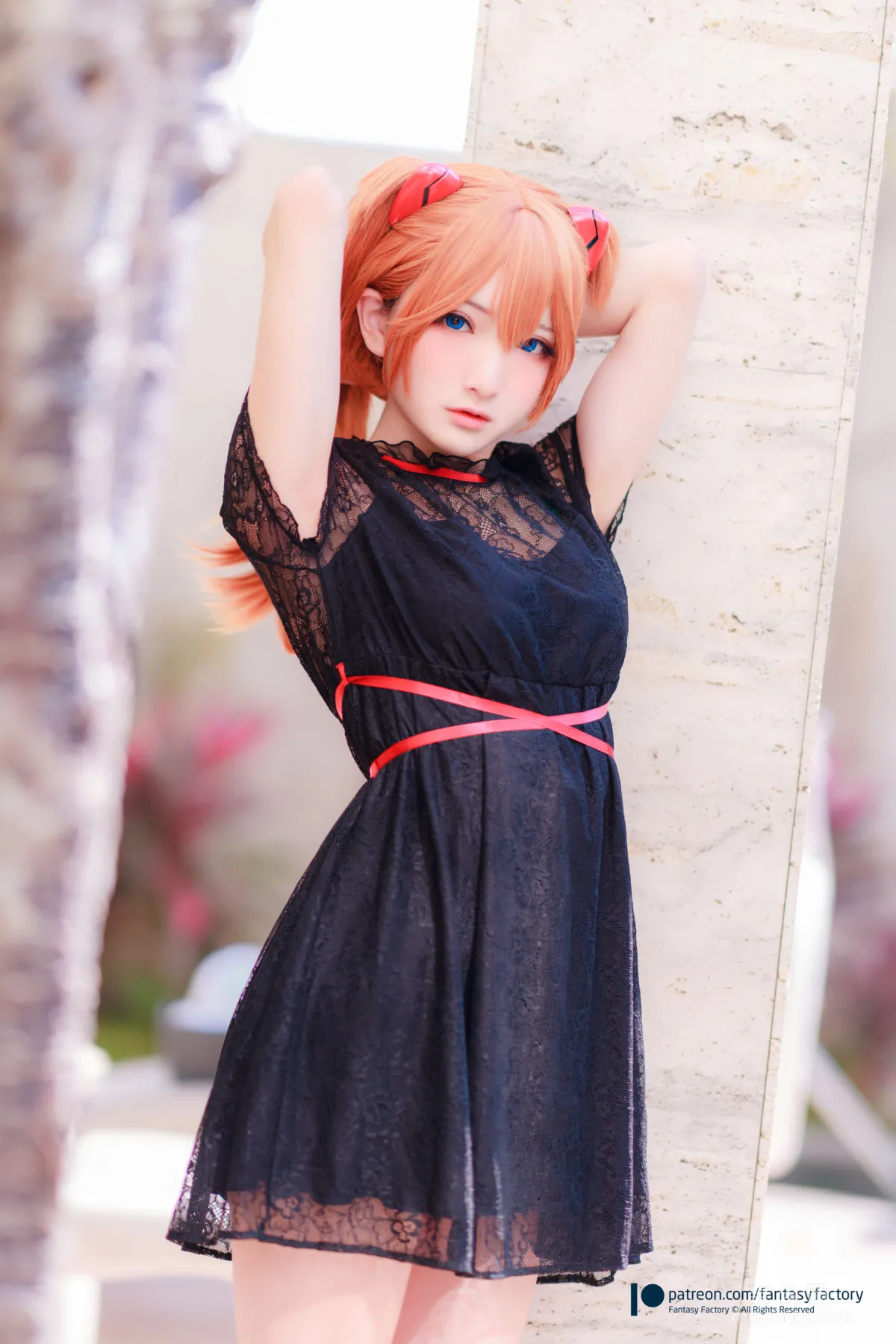[Cosplay] Xiao Ding, Fantasy Factory - Lace, Maid, Trench Coat photo 2