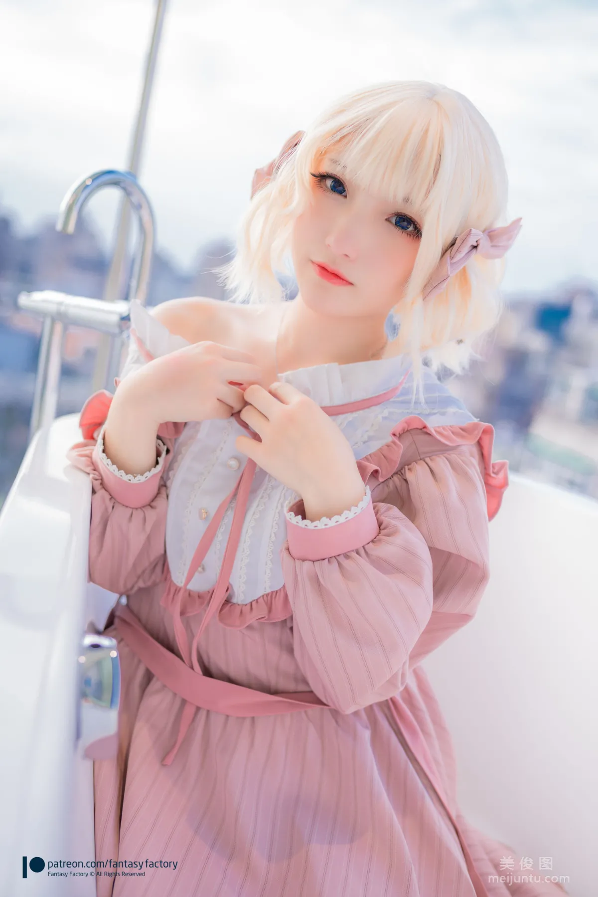 [Cosplay] Xiao Ding, Fantasy Factory - Lace, Maid, Trench Coat photo 68