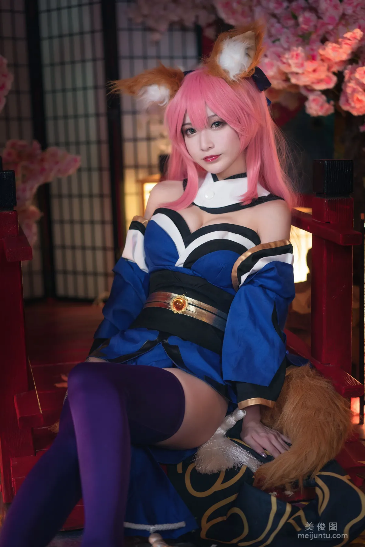 [Cosplay] Anime Blogger Tieban Shaogui Wu w - Tamamo no Mae Original Skin photo 18