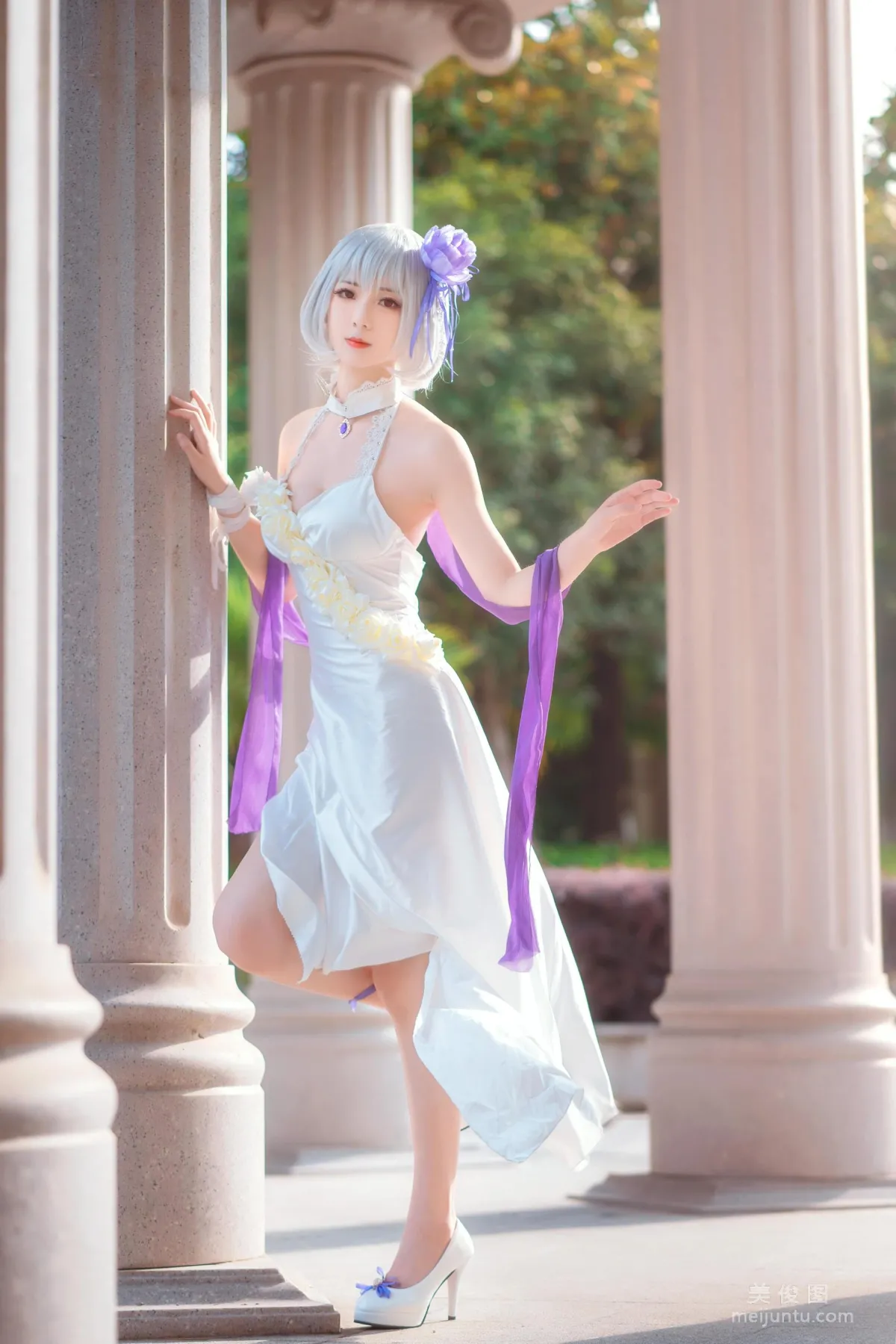 [Cosplay] 弥音音ww - 天狼星 纯白蔷薇2