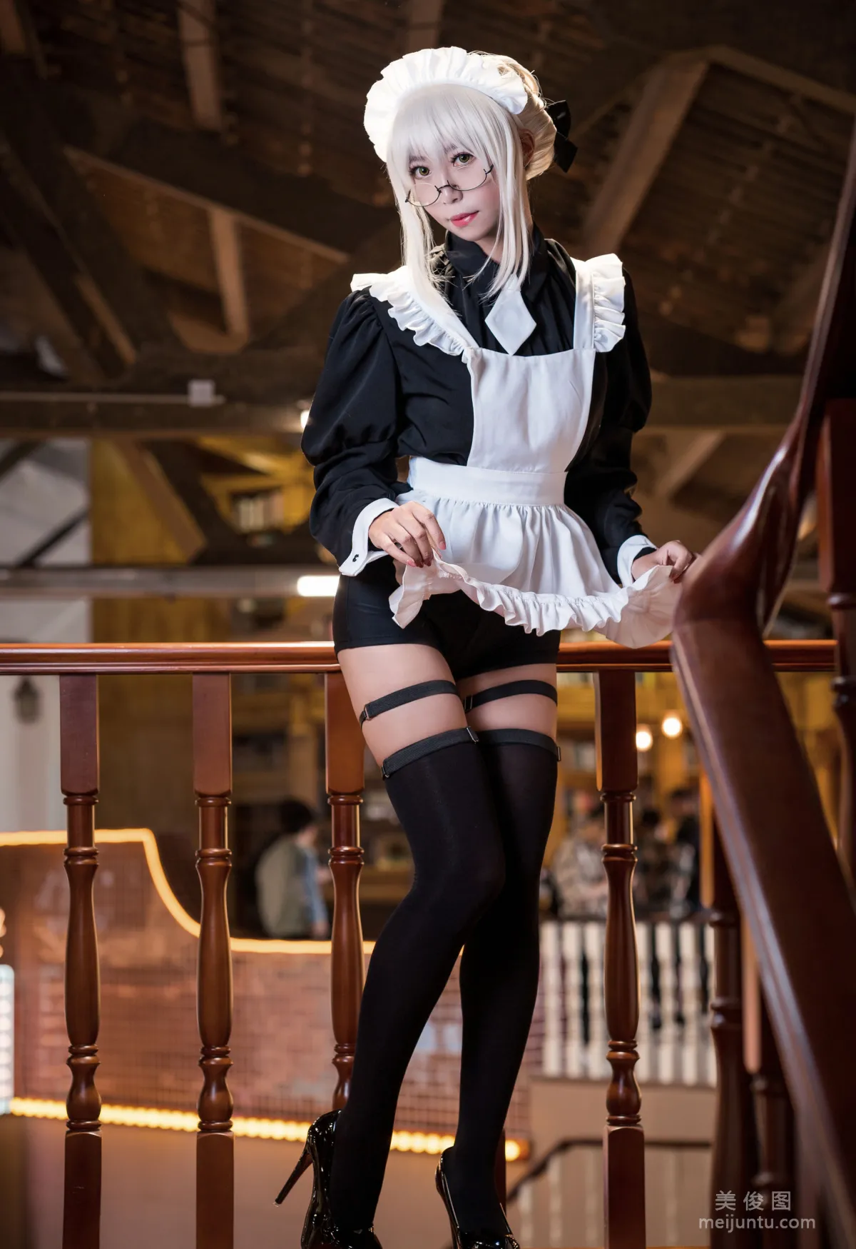 [Cosplay Photo] Money Lengleng - Type 95 Yu Linglong, Black Saber Maid photo 17
