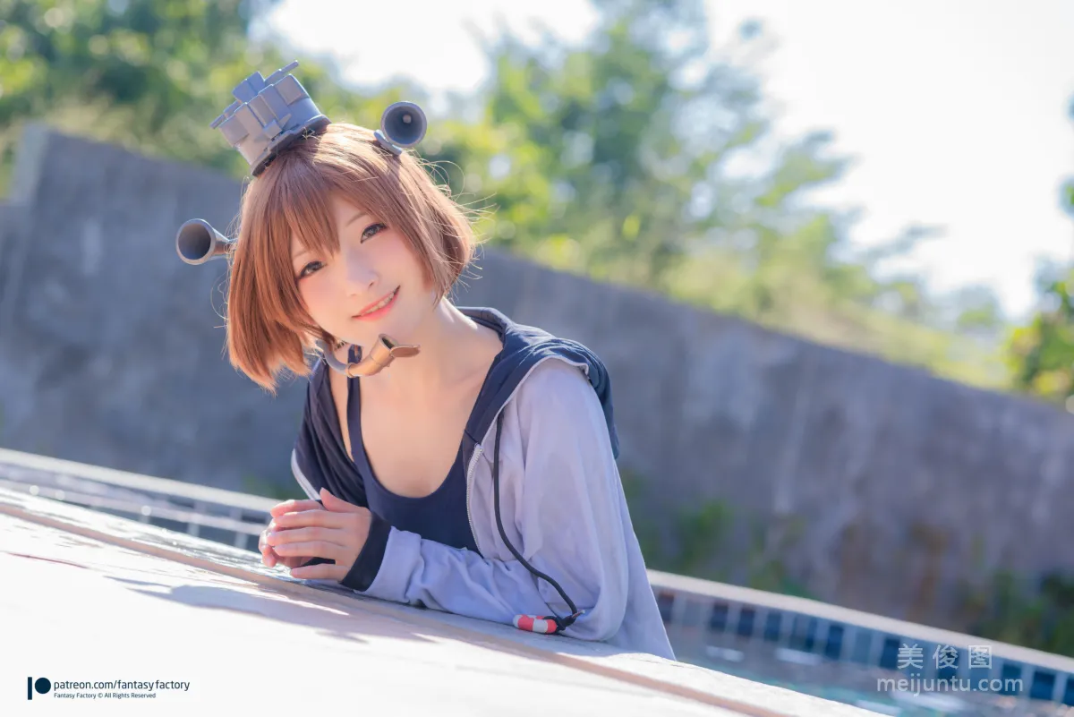 [Cosplay] Xiao Ding, Fantasy Factory - Maid, JK, School Swimsuit photo 37