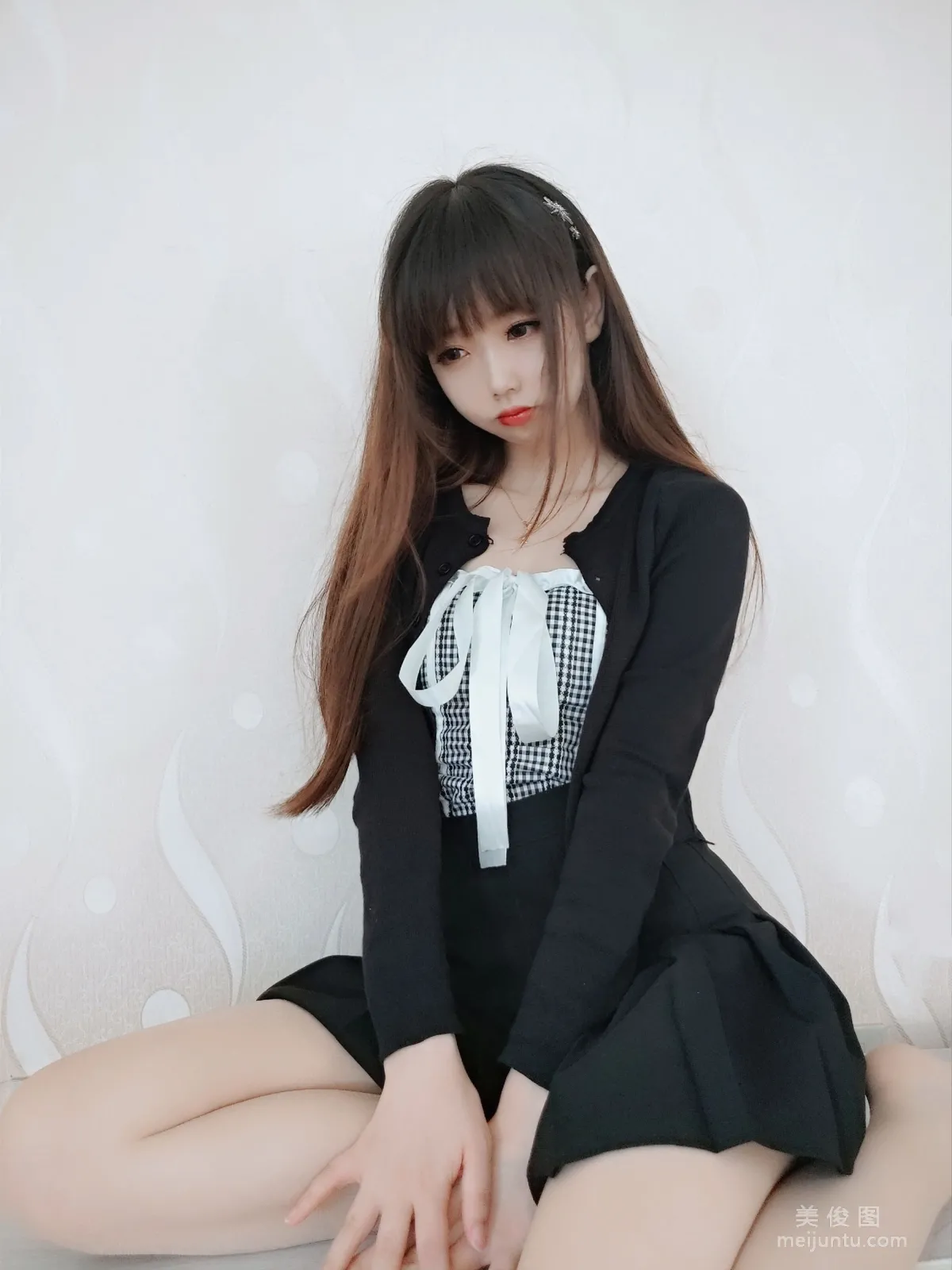 [Cosplay] Cos Girl Xue Qi, Flesh-Colored Stockings Dress photo 32