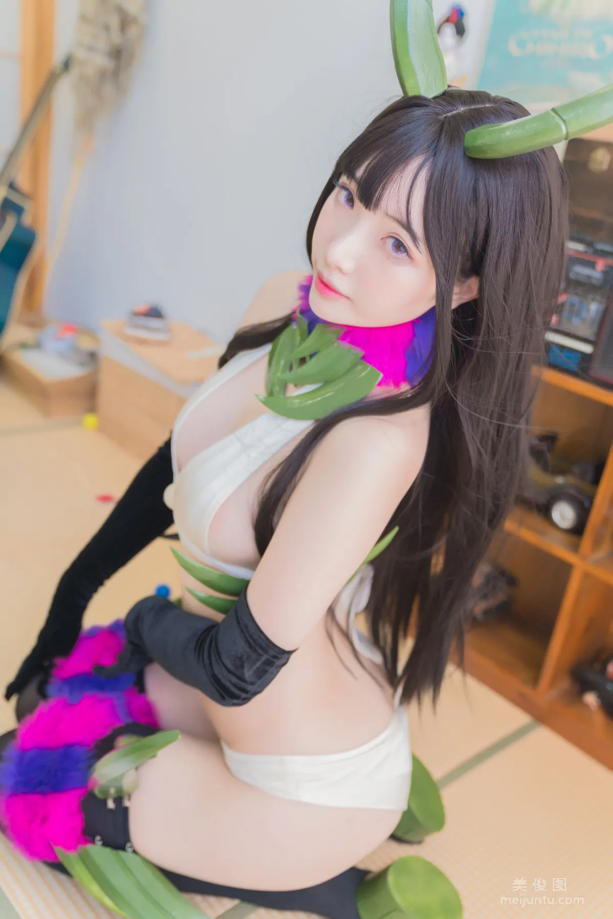 [Cosplay] Anime Blogger Wenmei Bujiang Daoli, Demon Sister Photo Set photo 26