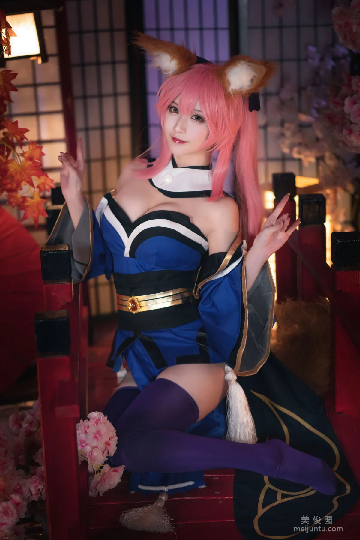 [Cosplay] Anime Blogger Tieban Shaogui Wu w - Tamamo no Mae Original Skin photo 26