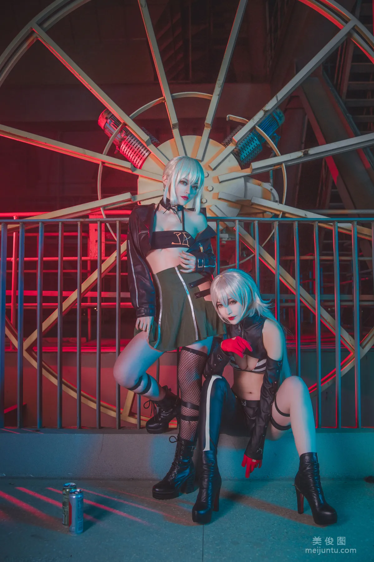 [Cosplay] Tieban Shaogui Wu w - Zhongshan Pier Black Jeanne and Black Saber Duo photo 17