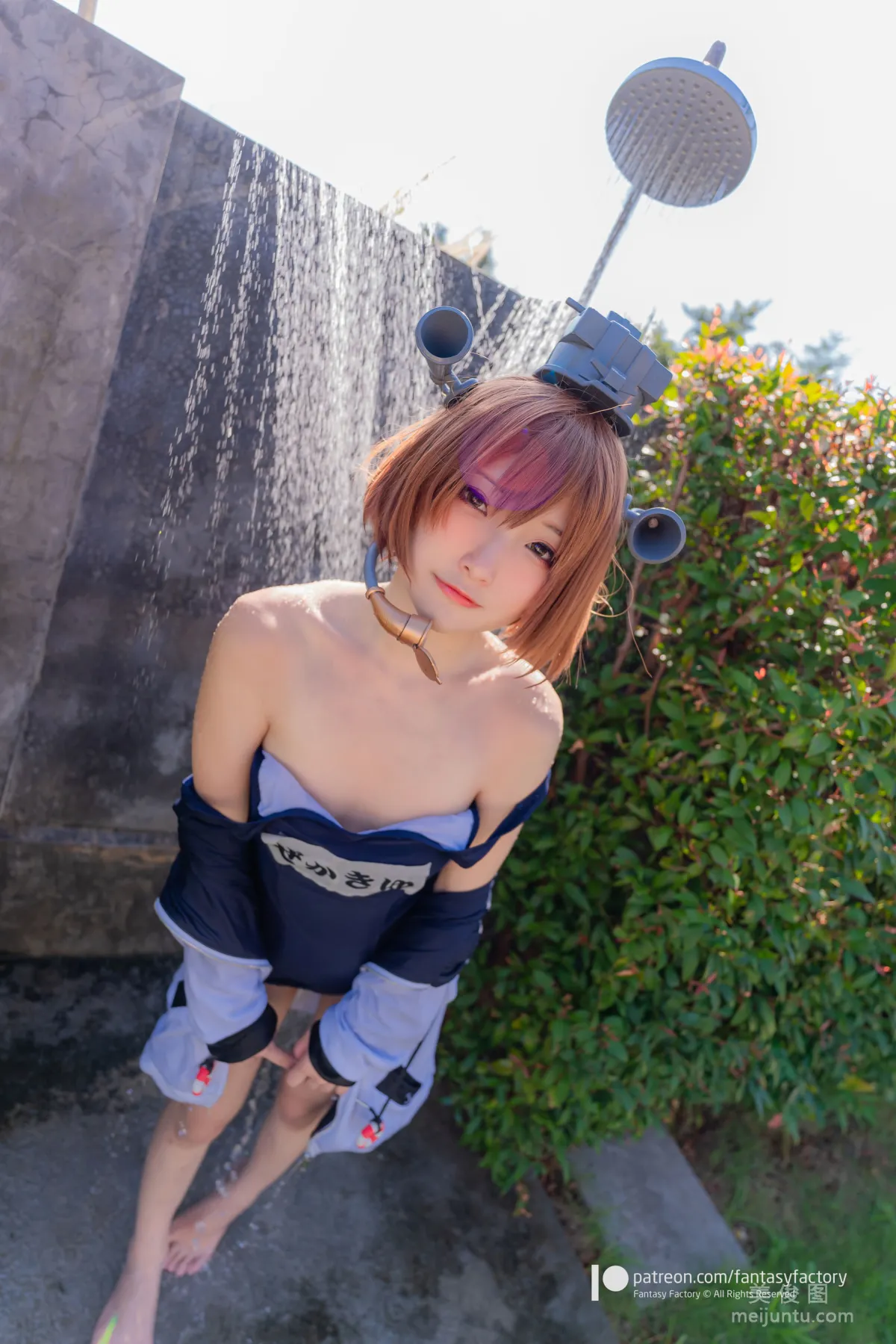 [Cosplay] Xiao Ding, Fantasy Factory - Maid, JK, School Swimsuit photo 43