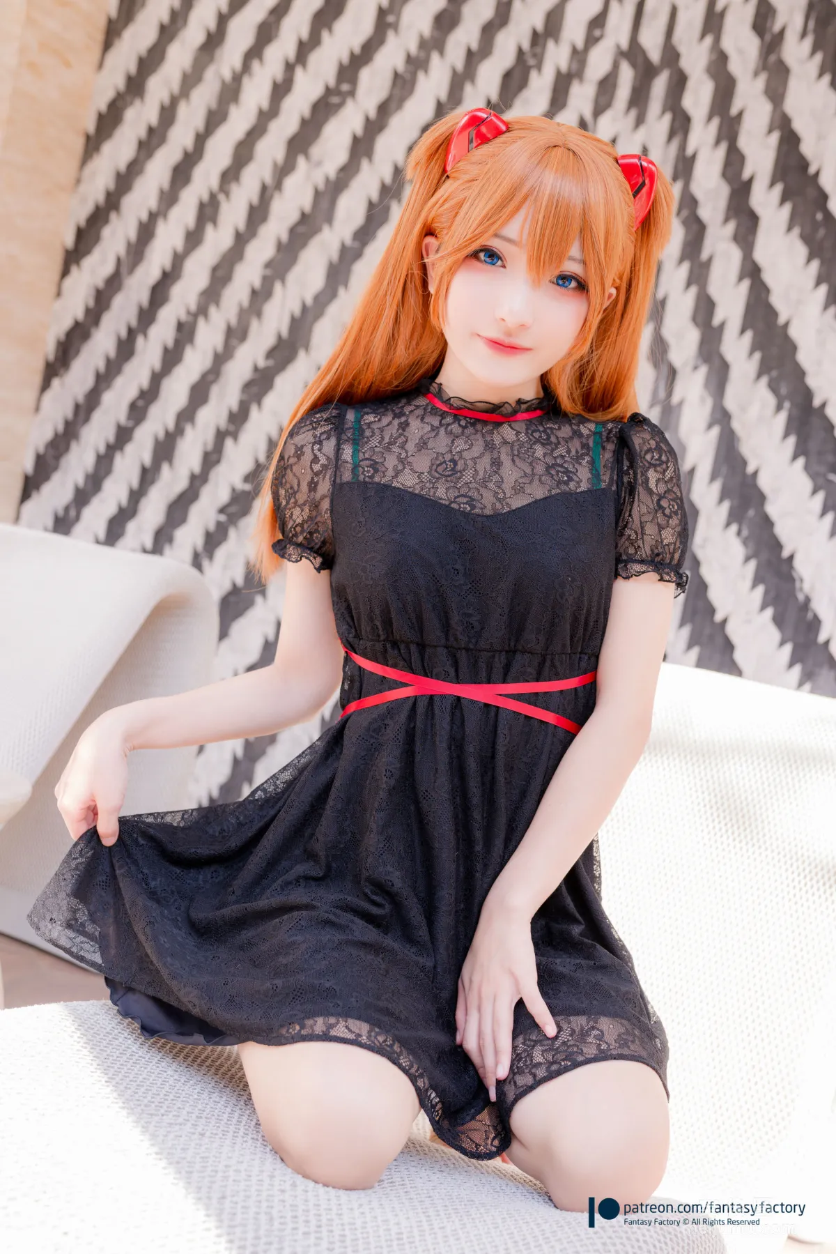 [Cosplay] Xiao Ding, Fantasy Factory - Lace, Maid, Trench Coat photo 11