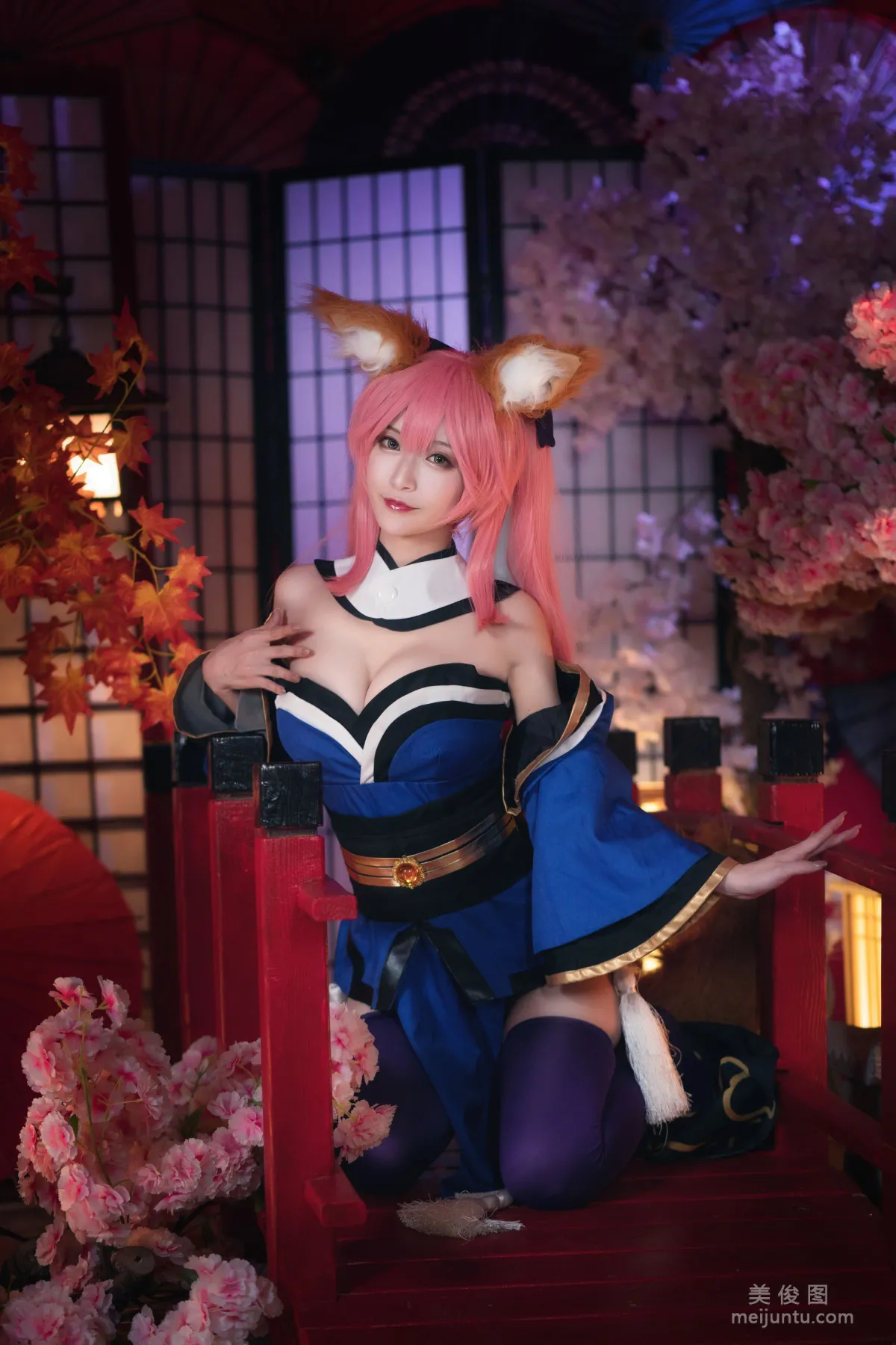 [Cosplay] Anime Blogger Tieban Shaogui Wu w - Tamamo no Mae Original Skin photo 25
