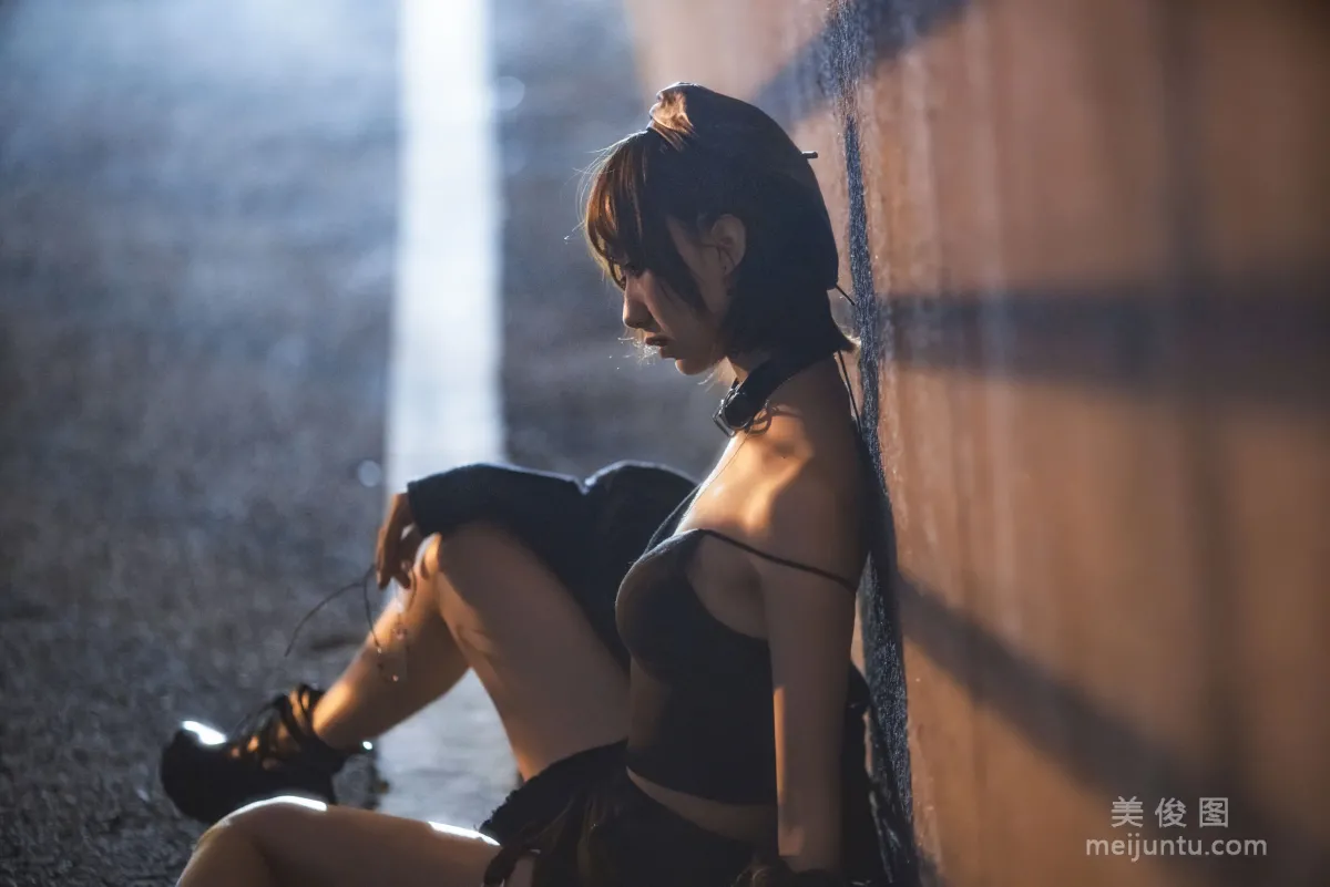 [Cosplay] Mu Mianmian OwO - Outdoor Short Skirt Photo Set photo 23