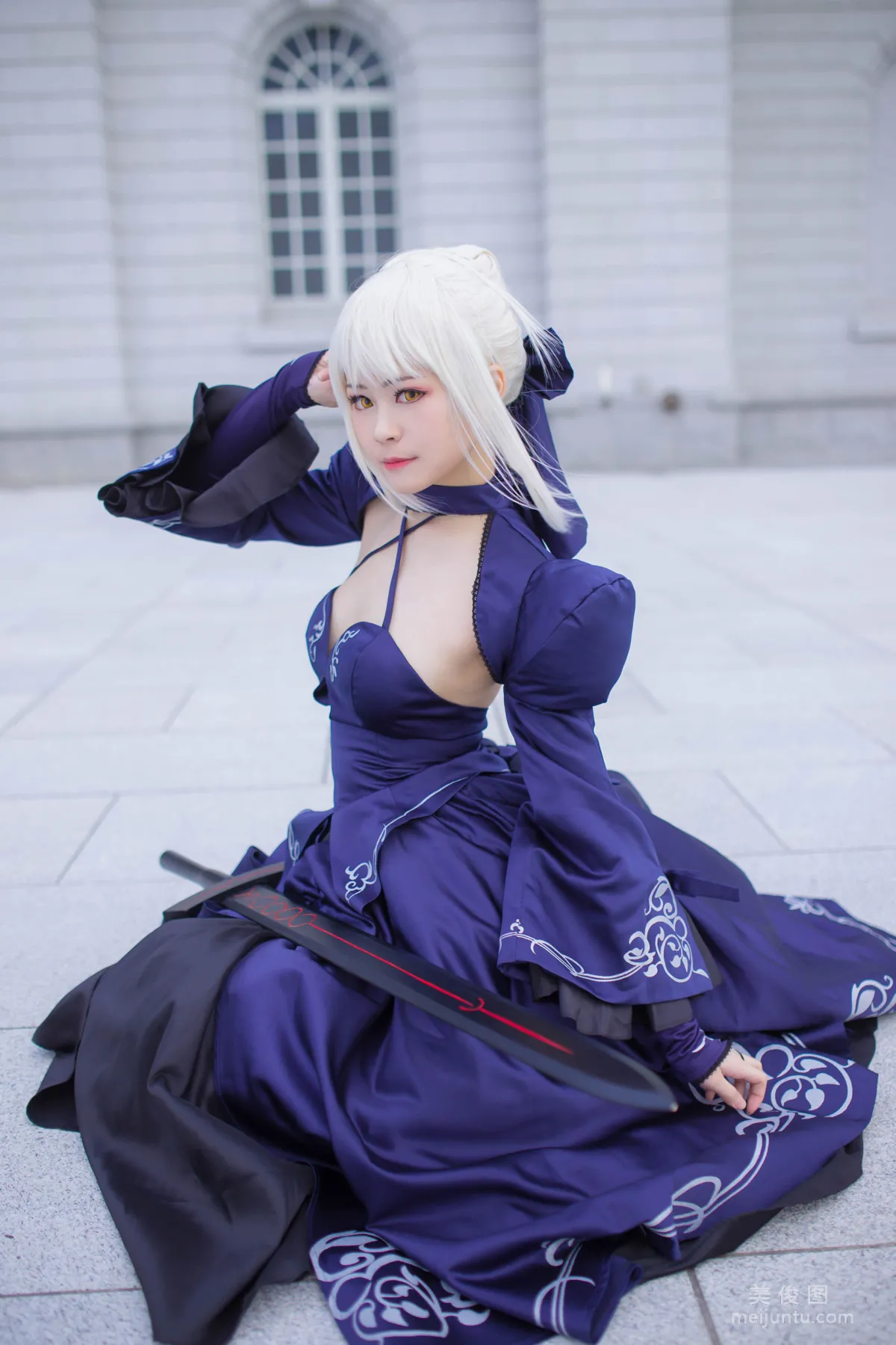 [Cosplay Photos] Coser Xuan-KaYa, Black Jeanne Black Ahoge photo 19