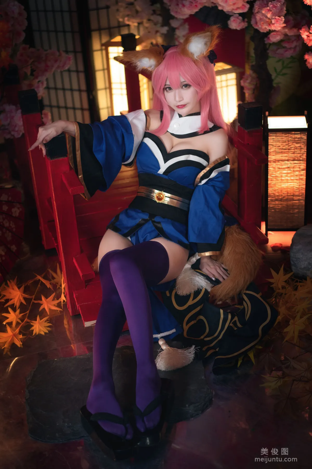 [Cosplay] Anime Blogger Tieban Shaogui Wu w - Tamamo no Mae Original Skin photo 17